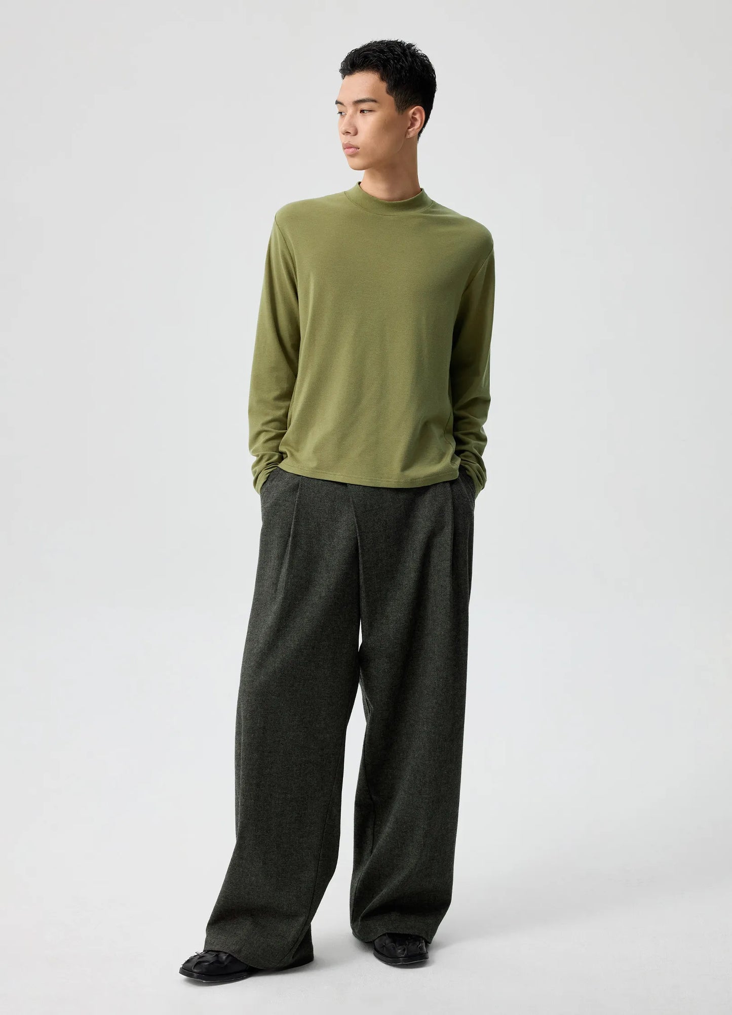 Mock Neck Longsleeve