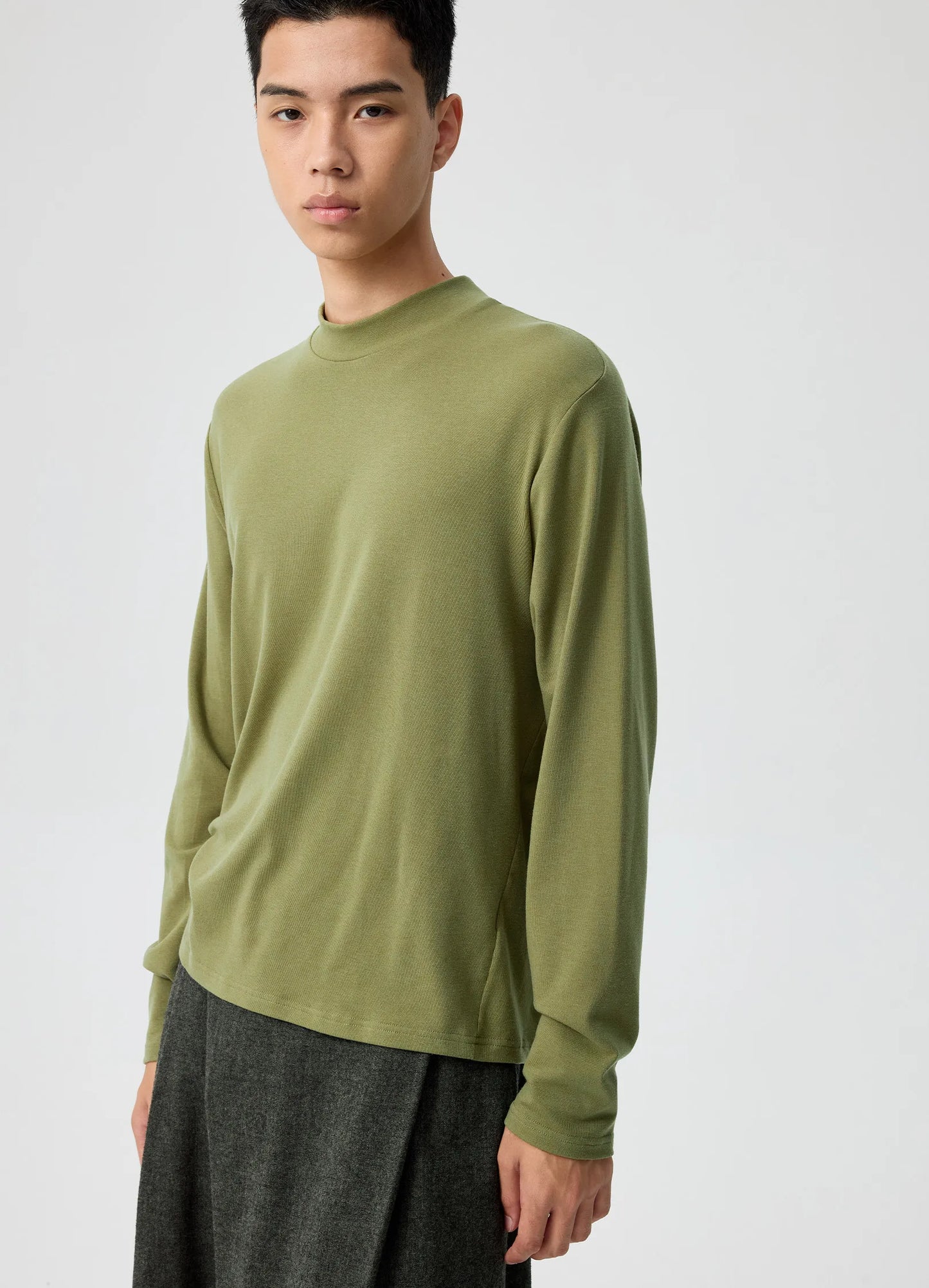 Mock Neck Longsleeve