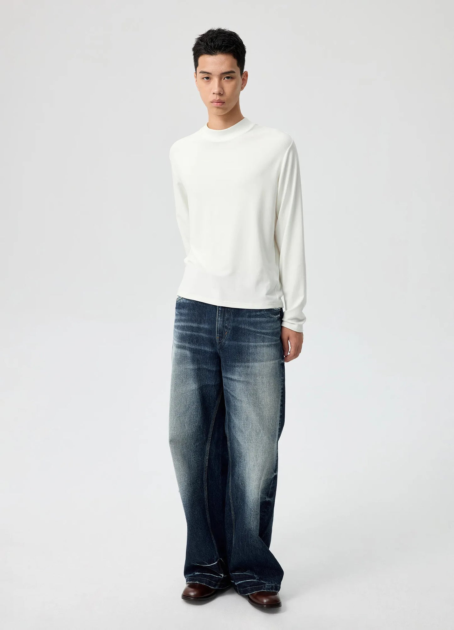 Mock Neck Longsleeve