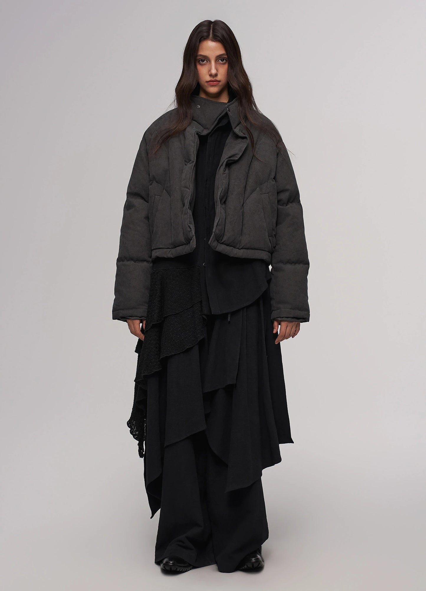 Offset Collar Puffer