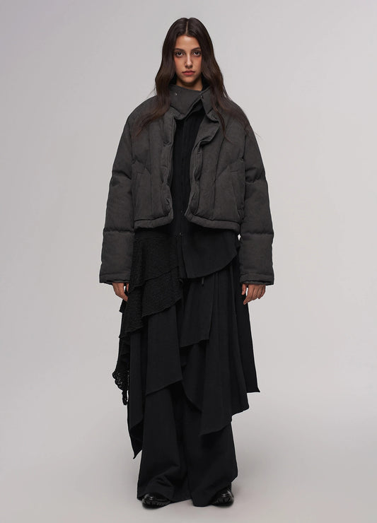 Offset Collar Puffer