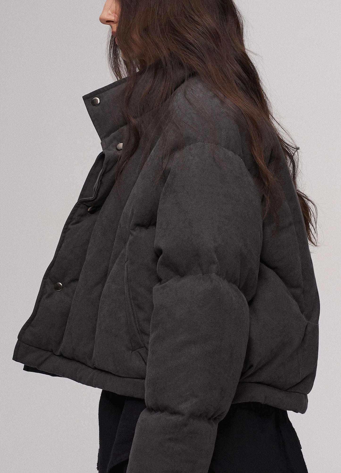 Offset Collar Puffer