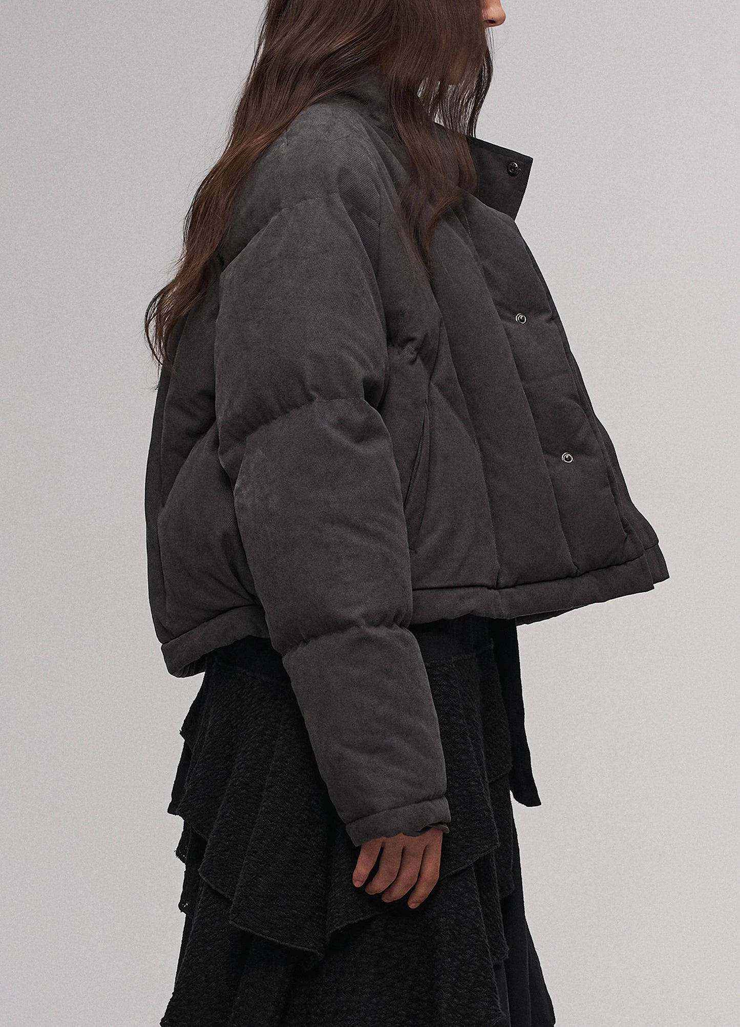 Offset Collar Puffer