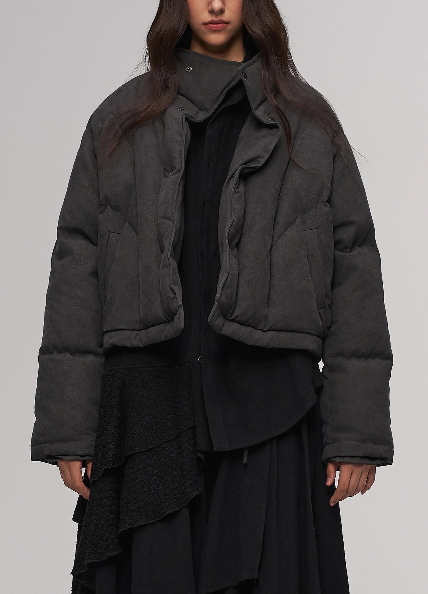 Offset Collar Puffer