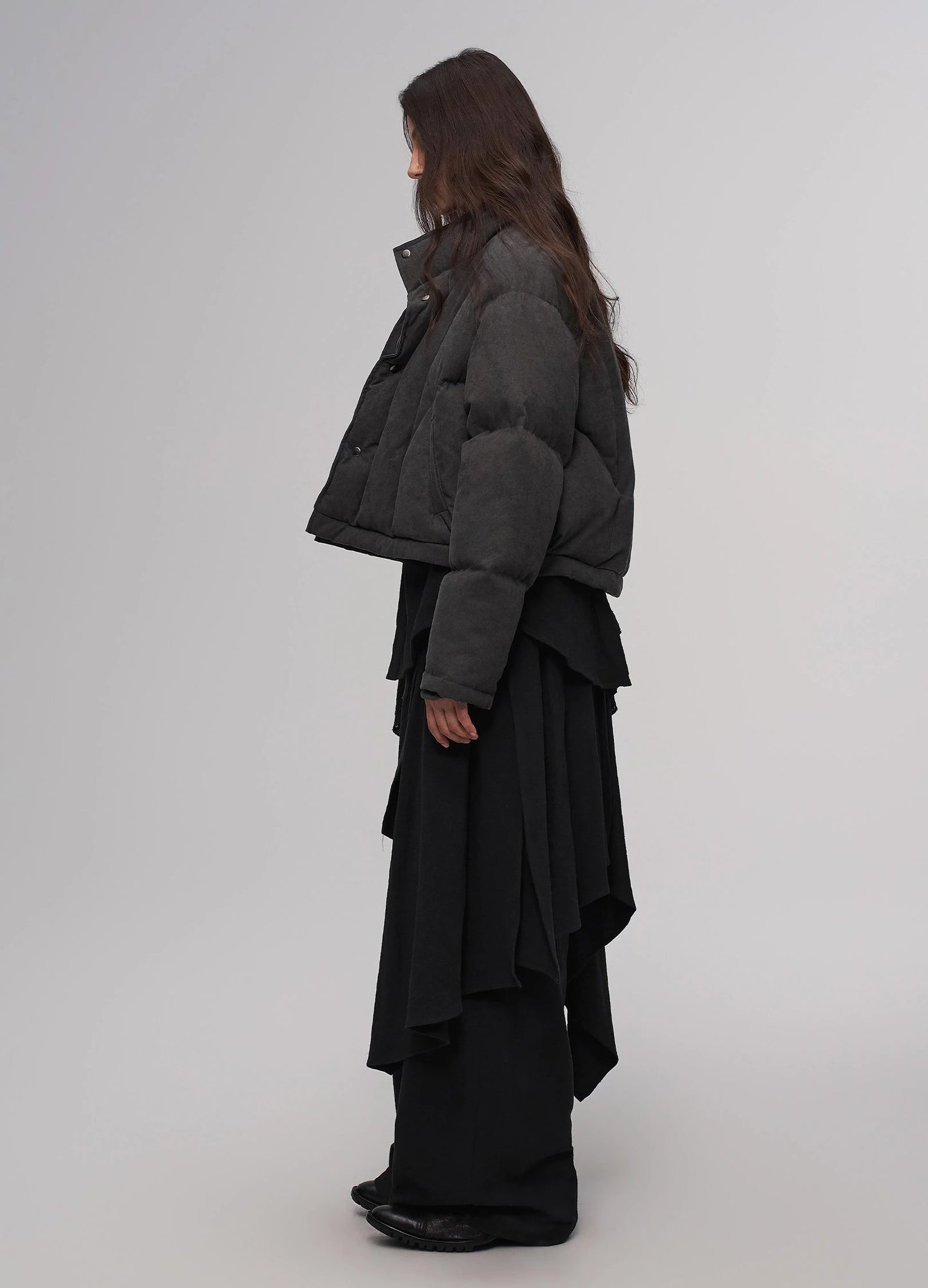 Offset Collar Puffer