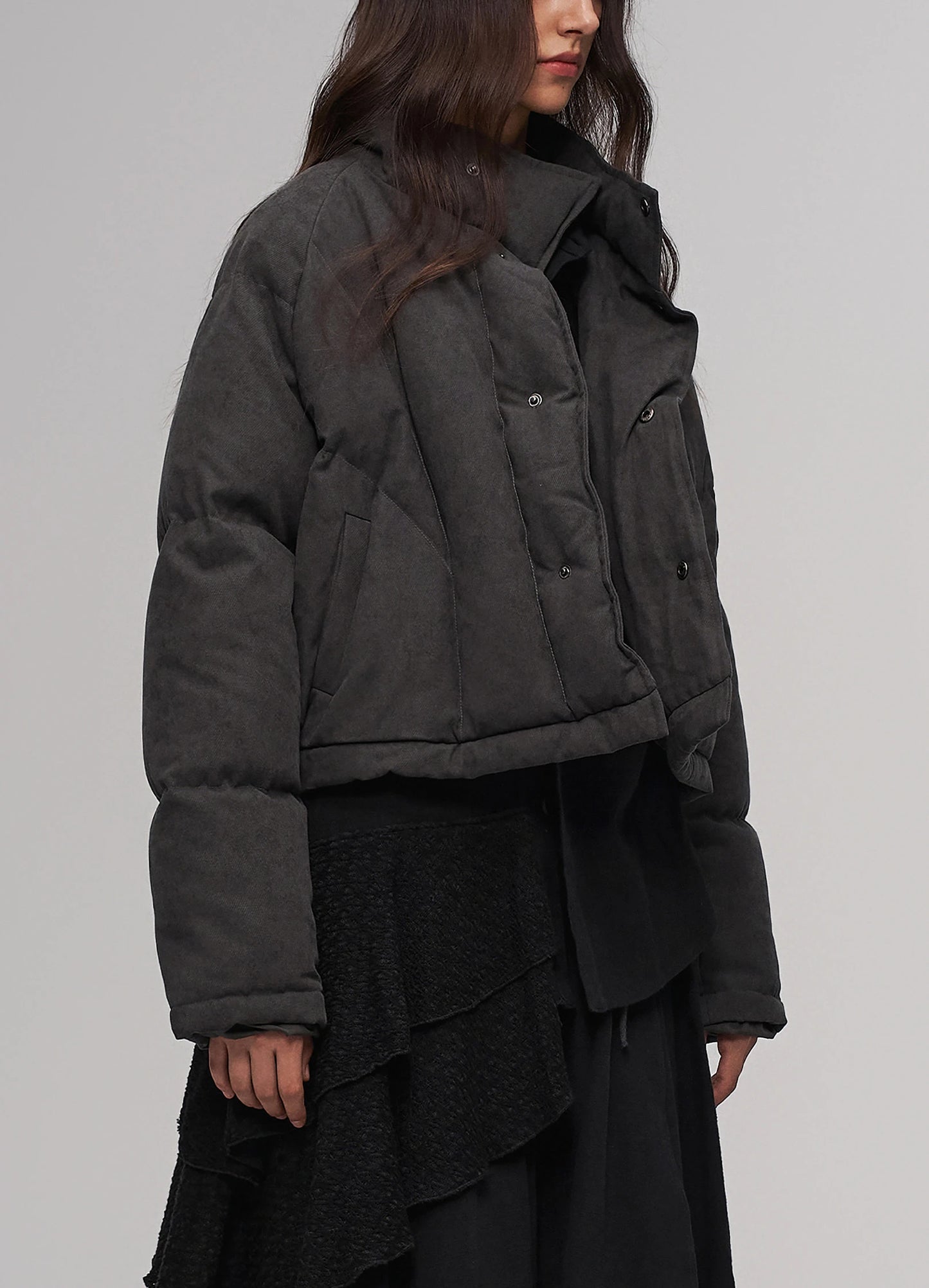 Offset Collar Puffer