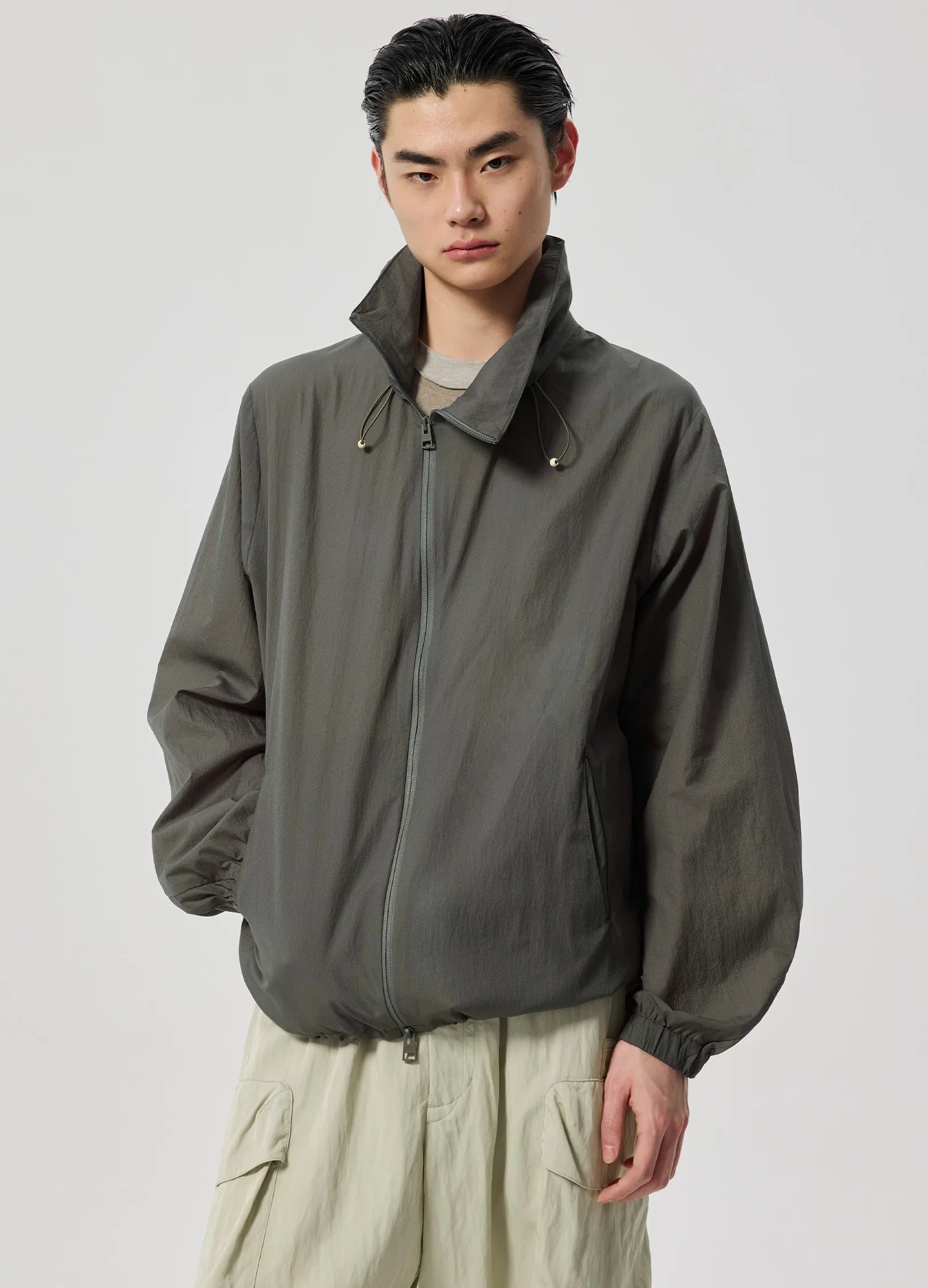 ジャケット・アウター SIMPLE PROJECT FurCollarMA-1BomberJacket SIMPLE PROJECT MA-1 BOMBER JACKET