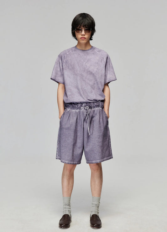 Overdyed Loose Shorts
