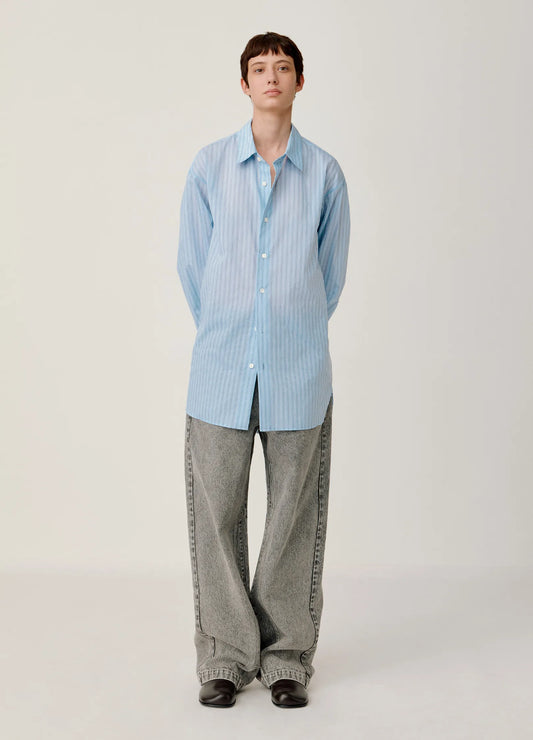 Oversized Pinstripe Shirt