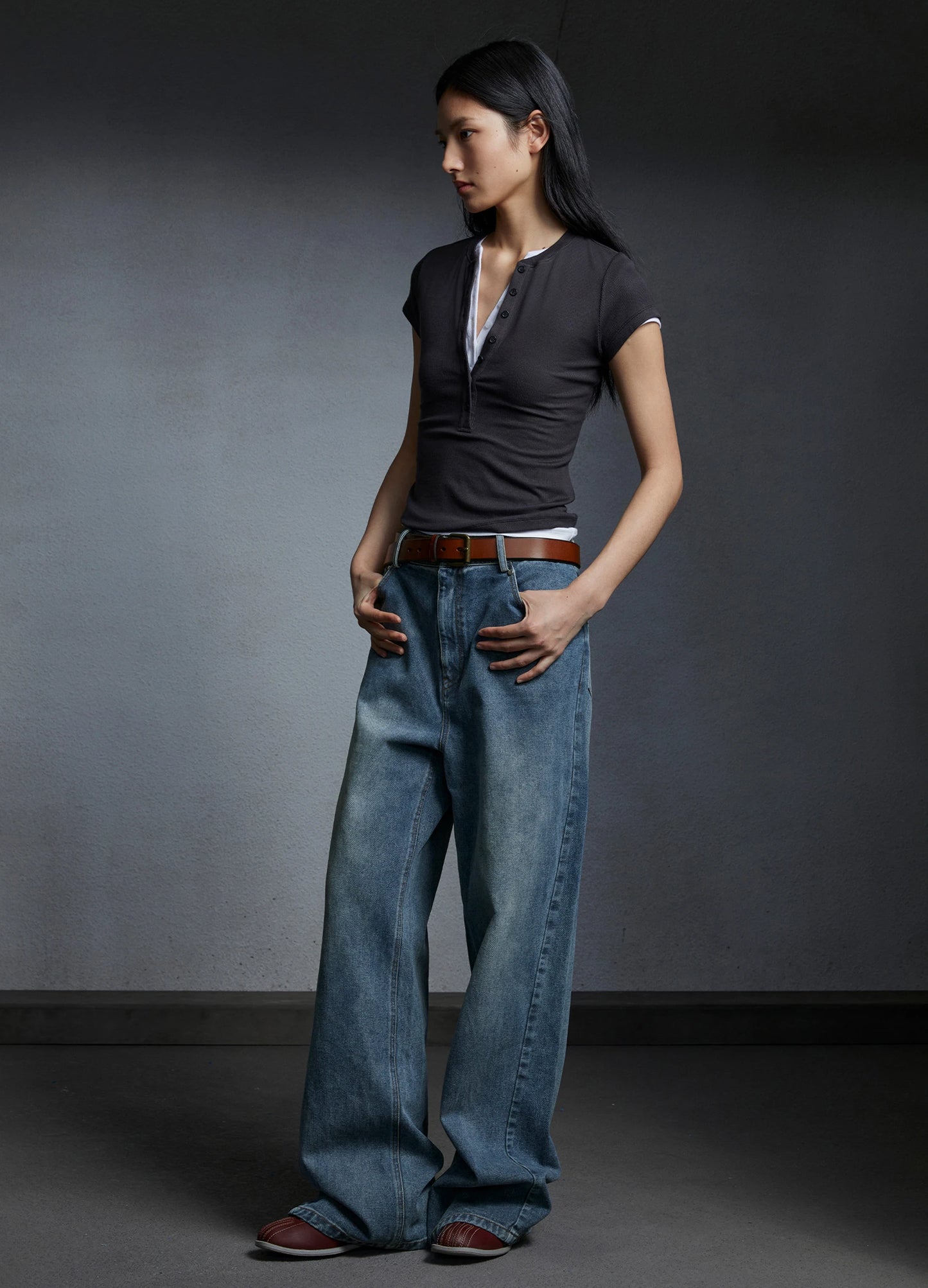 Oversized Wash Denims