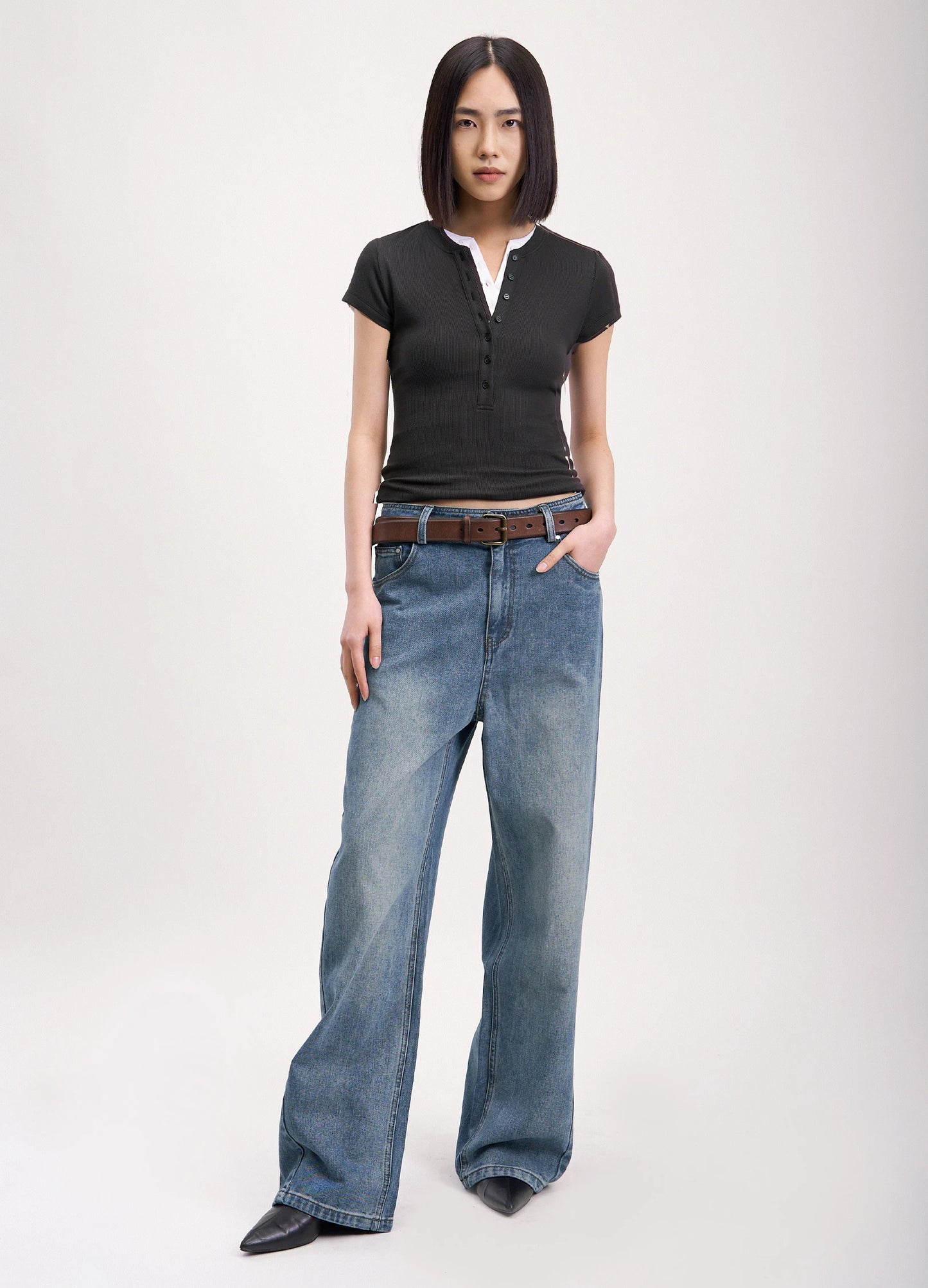 Oversized Wash Denims