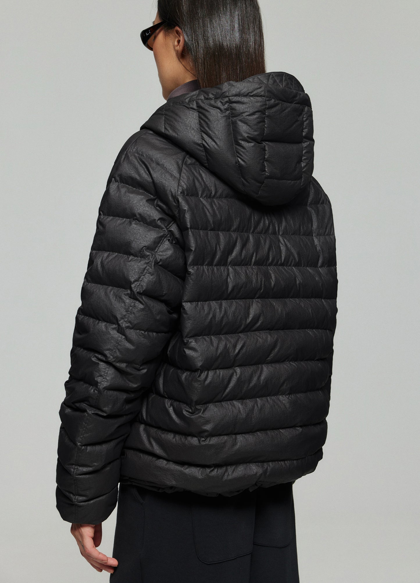 Pullover Hooded Down Jacket