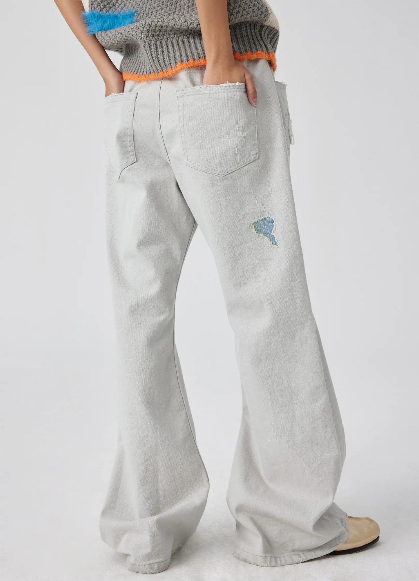 Patchwork Light Denims