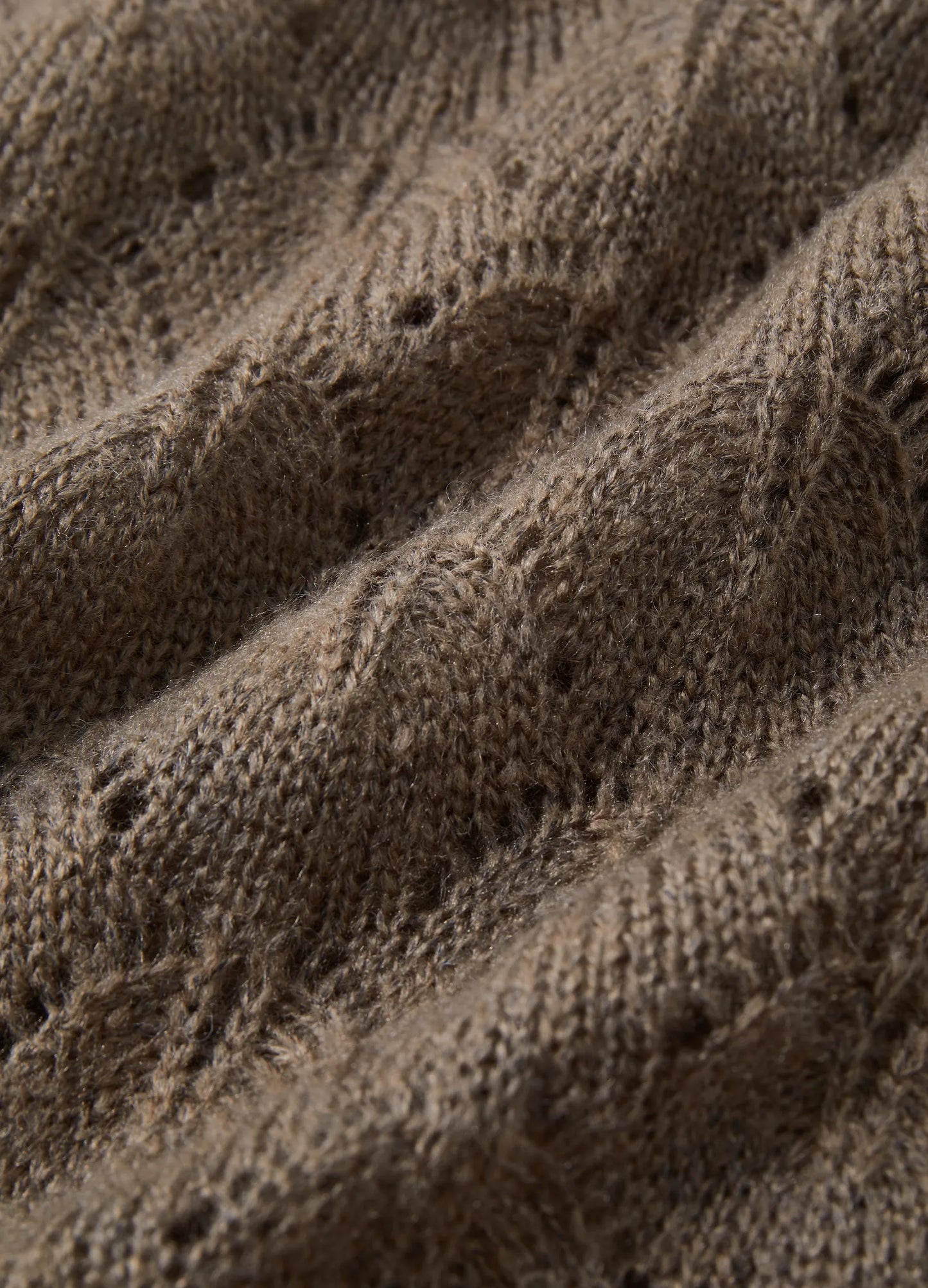 Pattern Wool Cardigan