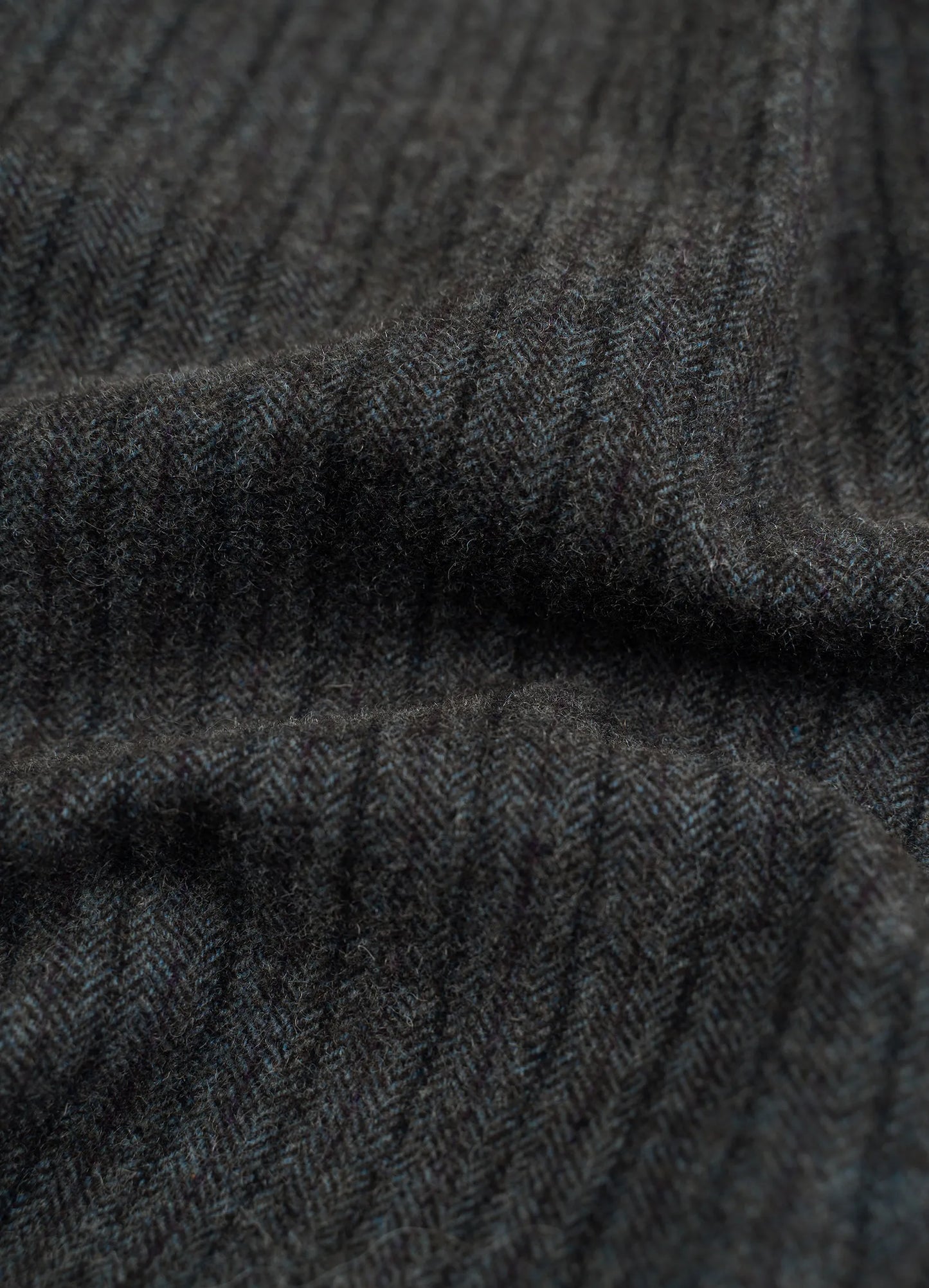 Pinstripe Wool Trousers