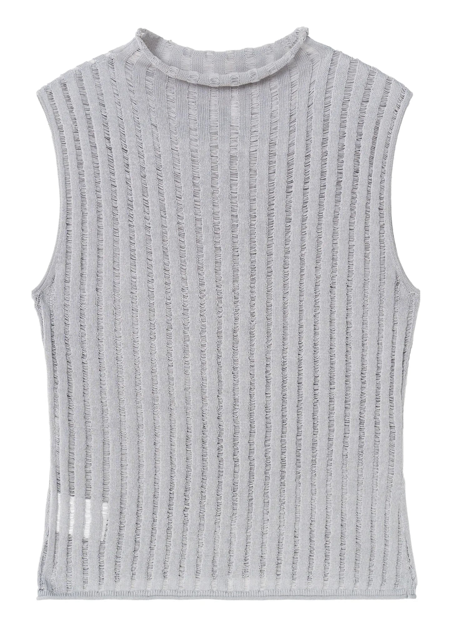 Pinstripe Fitted Top