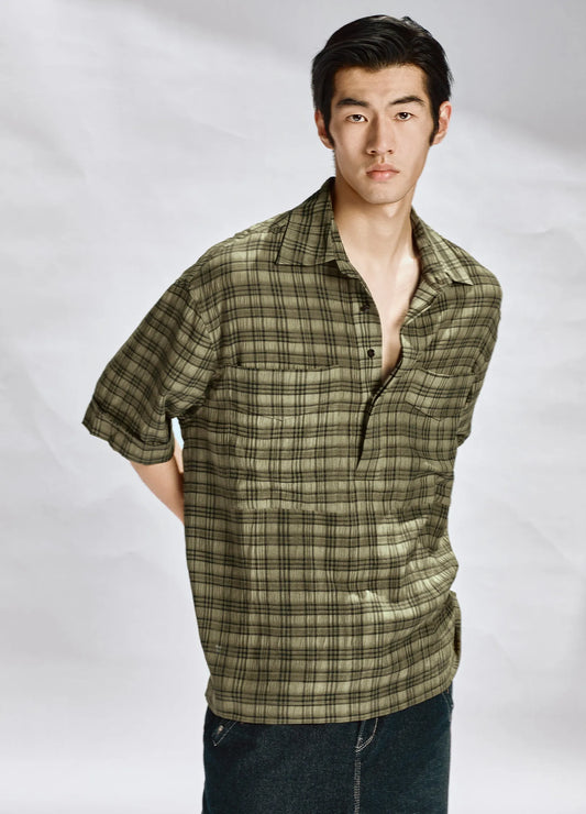 Plaid Curve Shirt