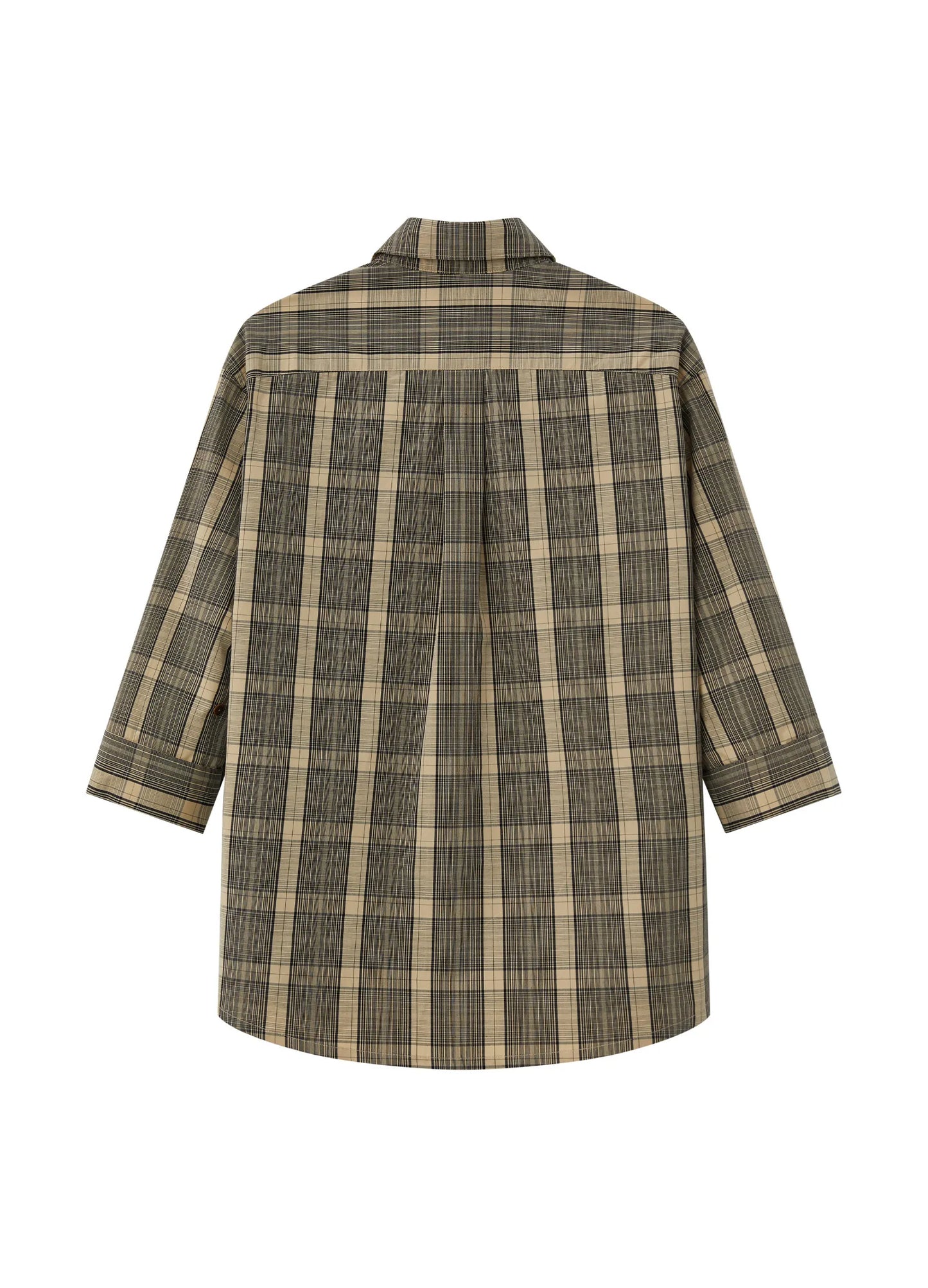 Plaid Double Patch Shirt