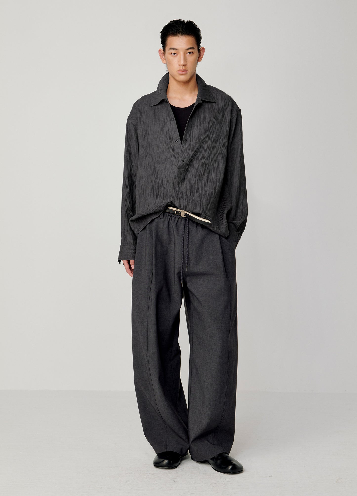 Pleated Casual Shirt