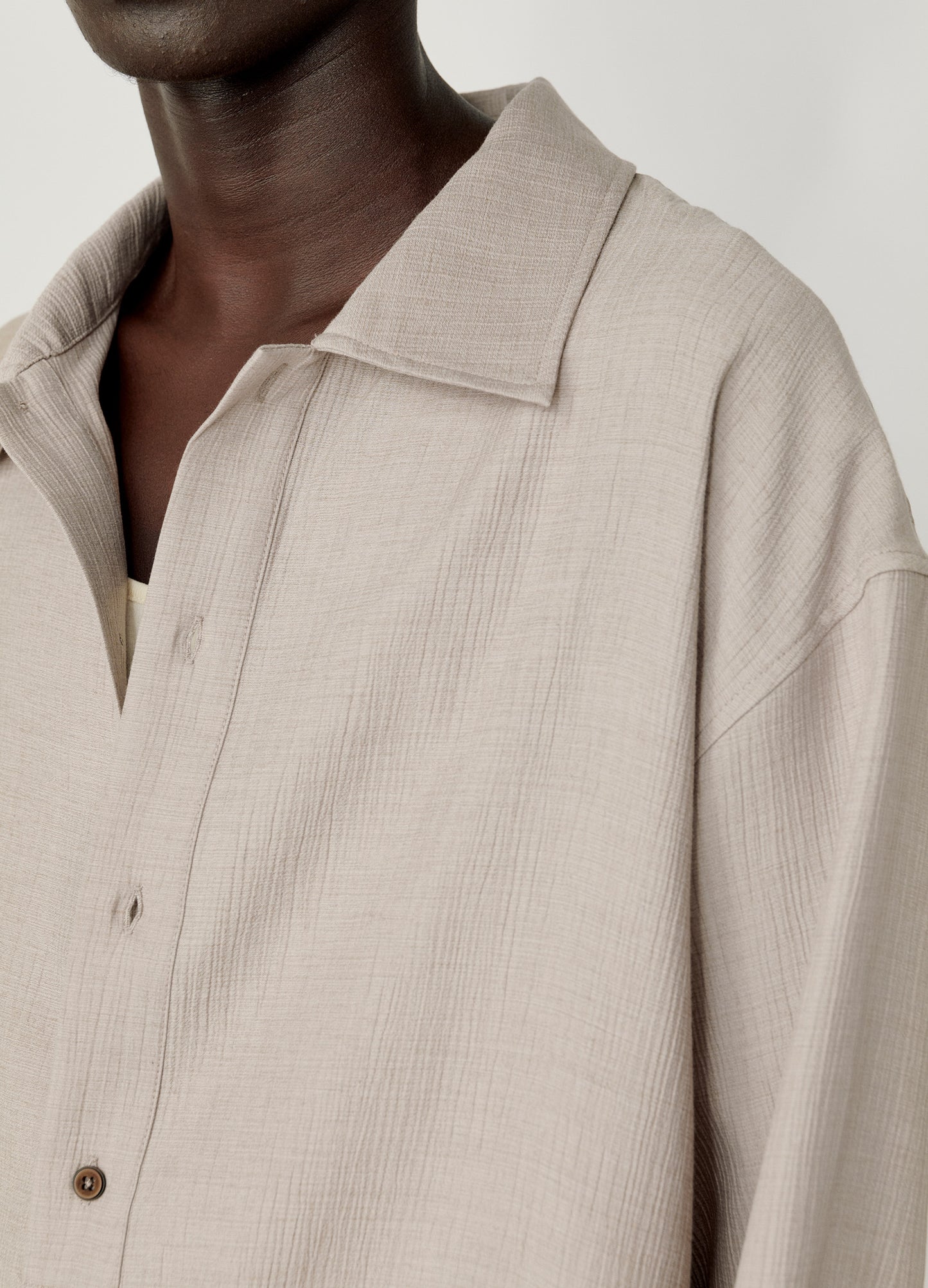 Pleated Casual Shirt