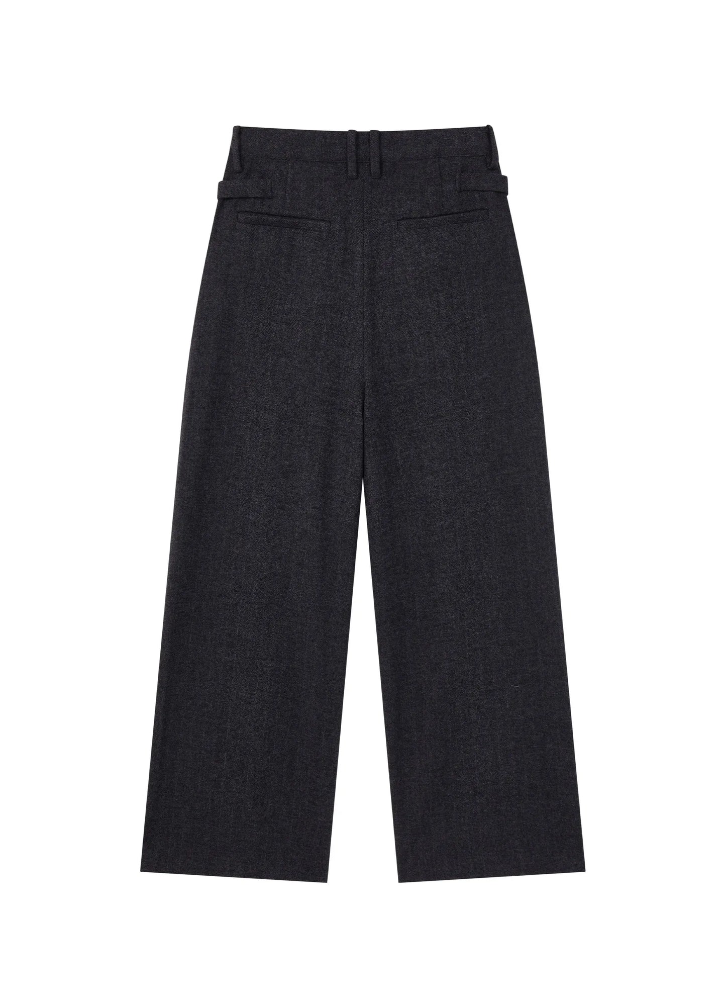 Pleated Knit Trousers