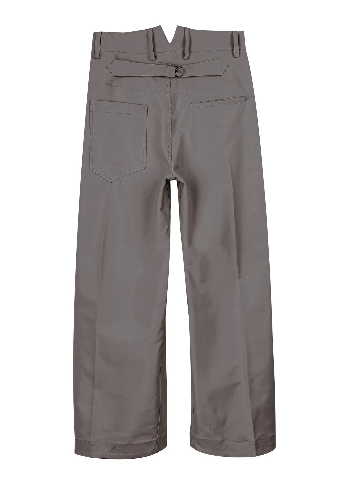 Pleated Light Cotton Trousers