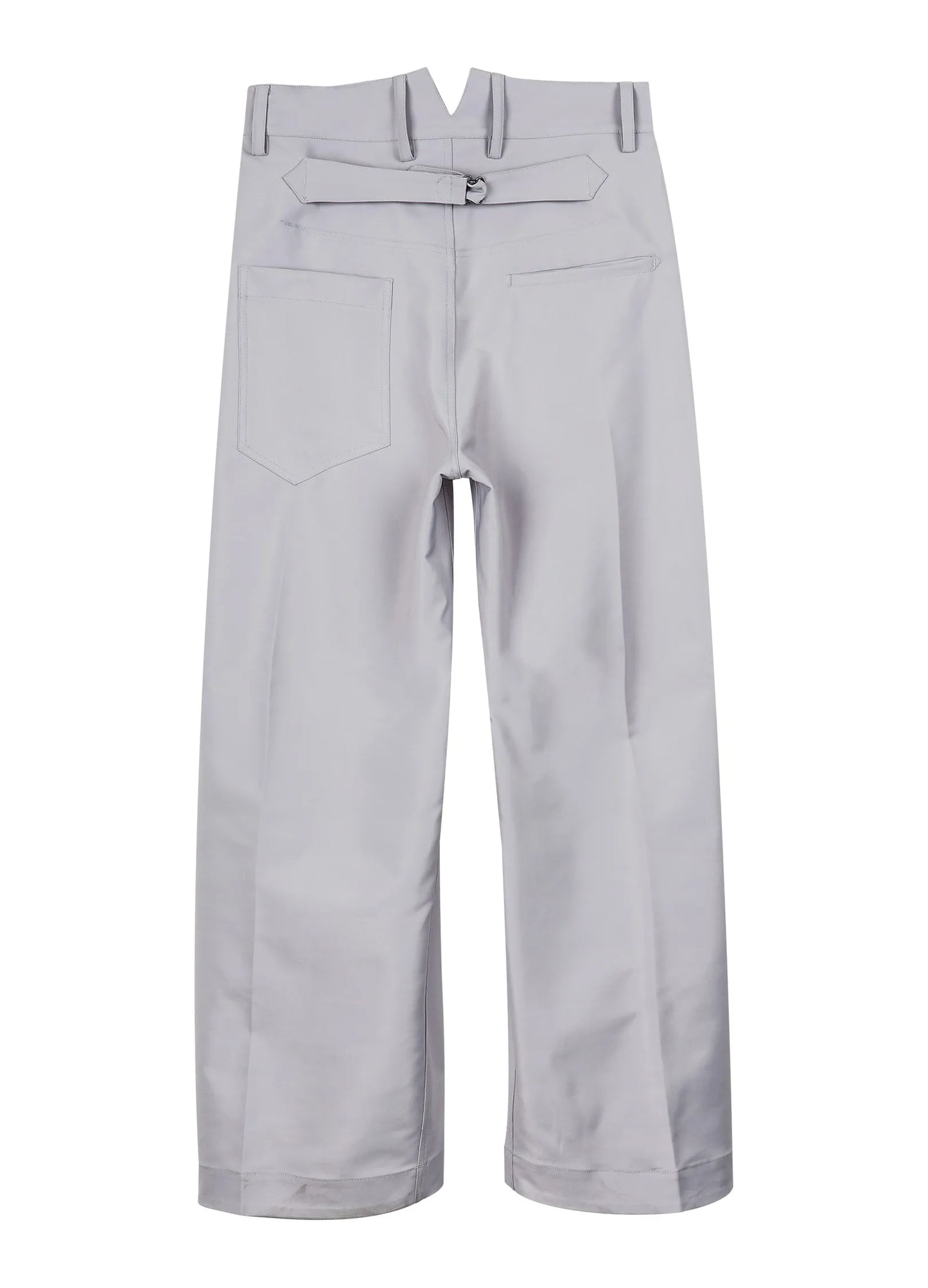 Pleated Light Cotton Trousers