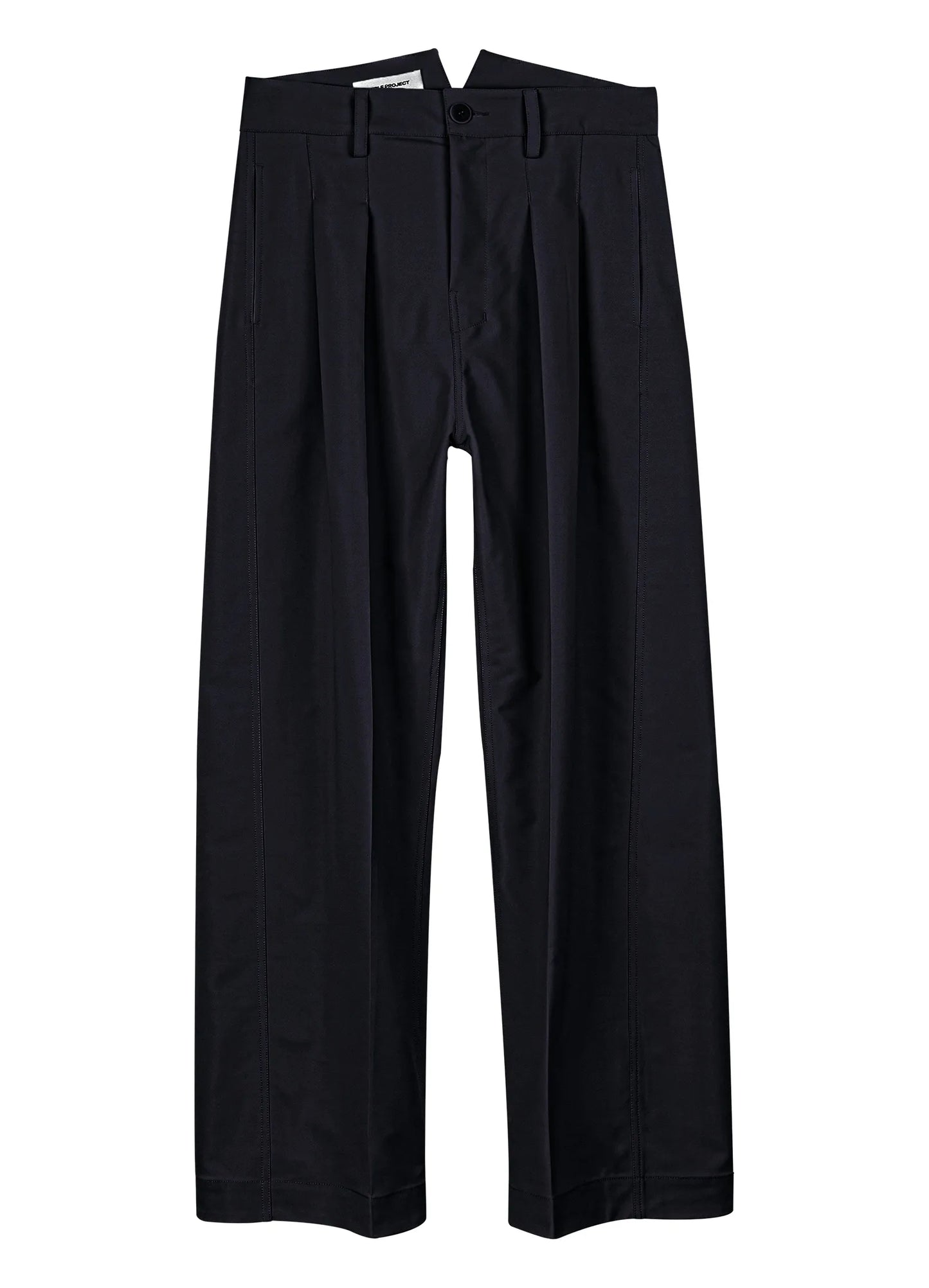 Pleated Light Cotton Trousers