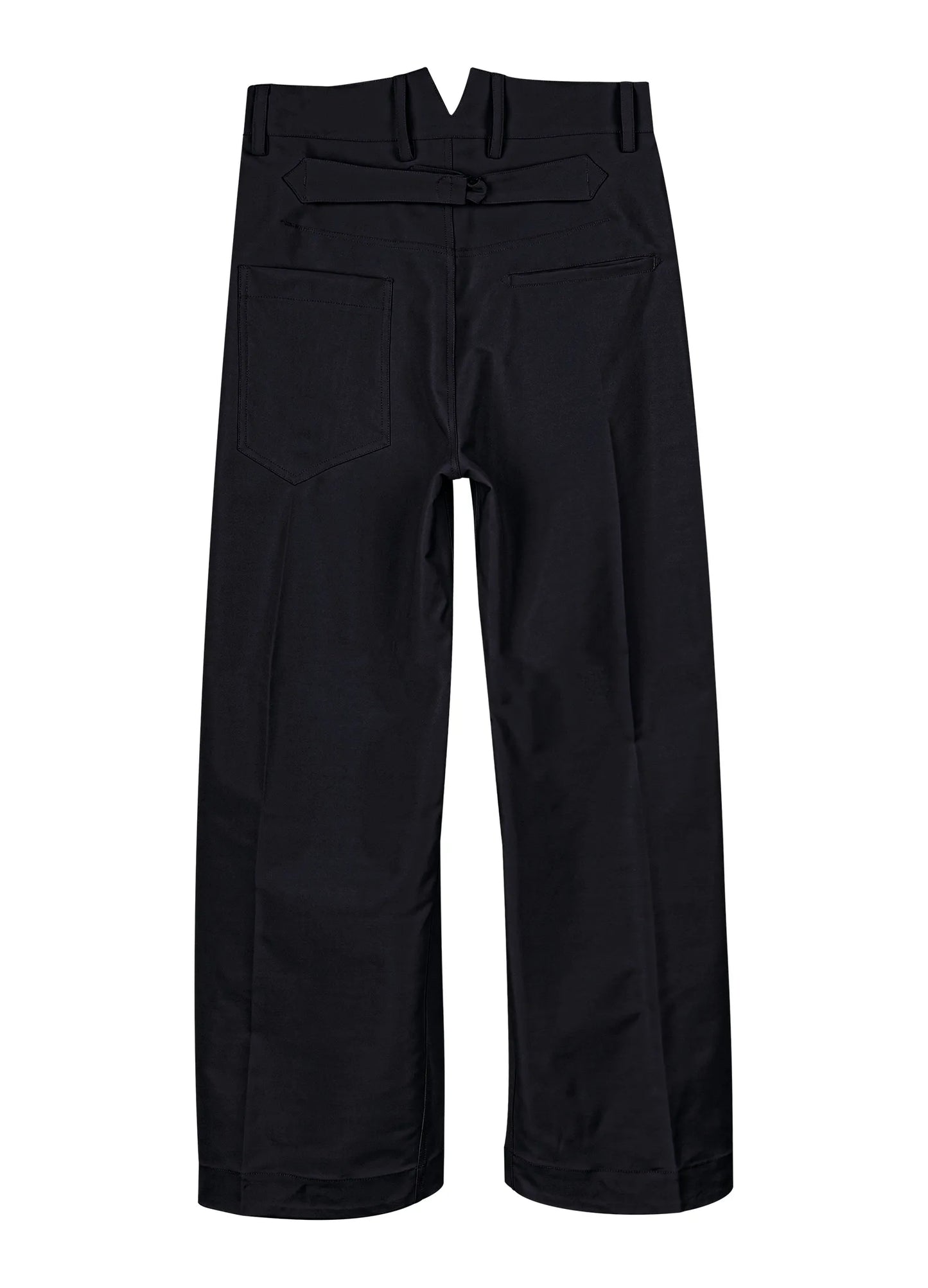 Pleated Light Cotton Trousers