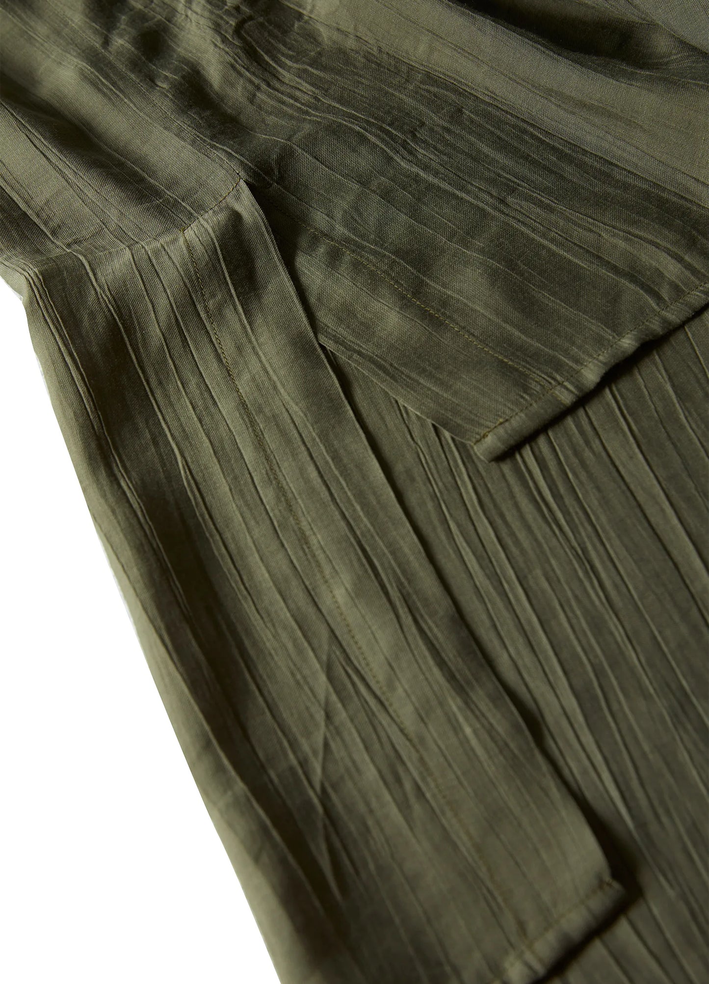 Pleated Detachable Shirt