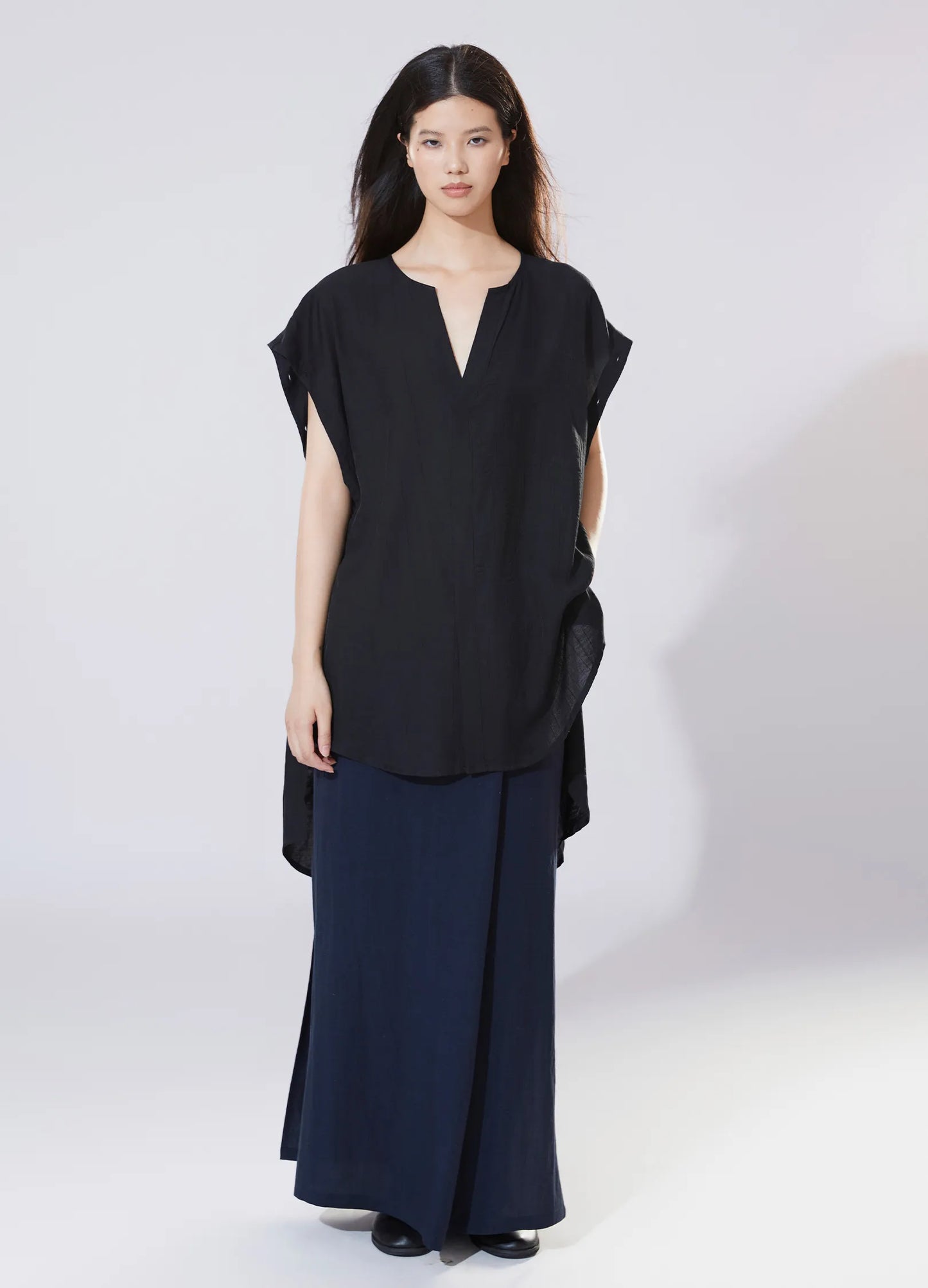 Pleated Detachable Shirt