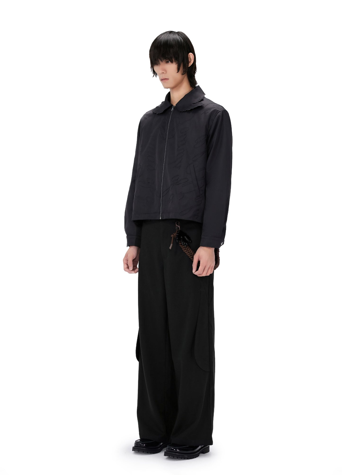 Pleated Loose Trousers
