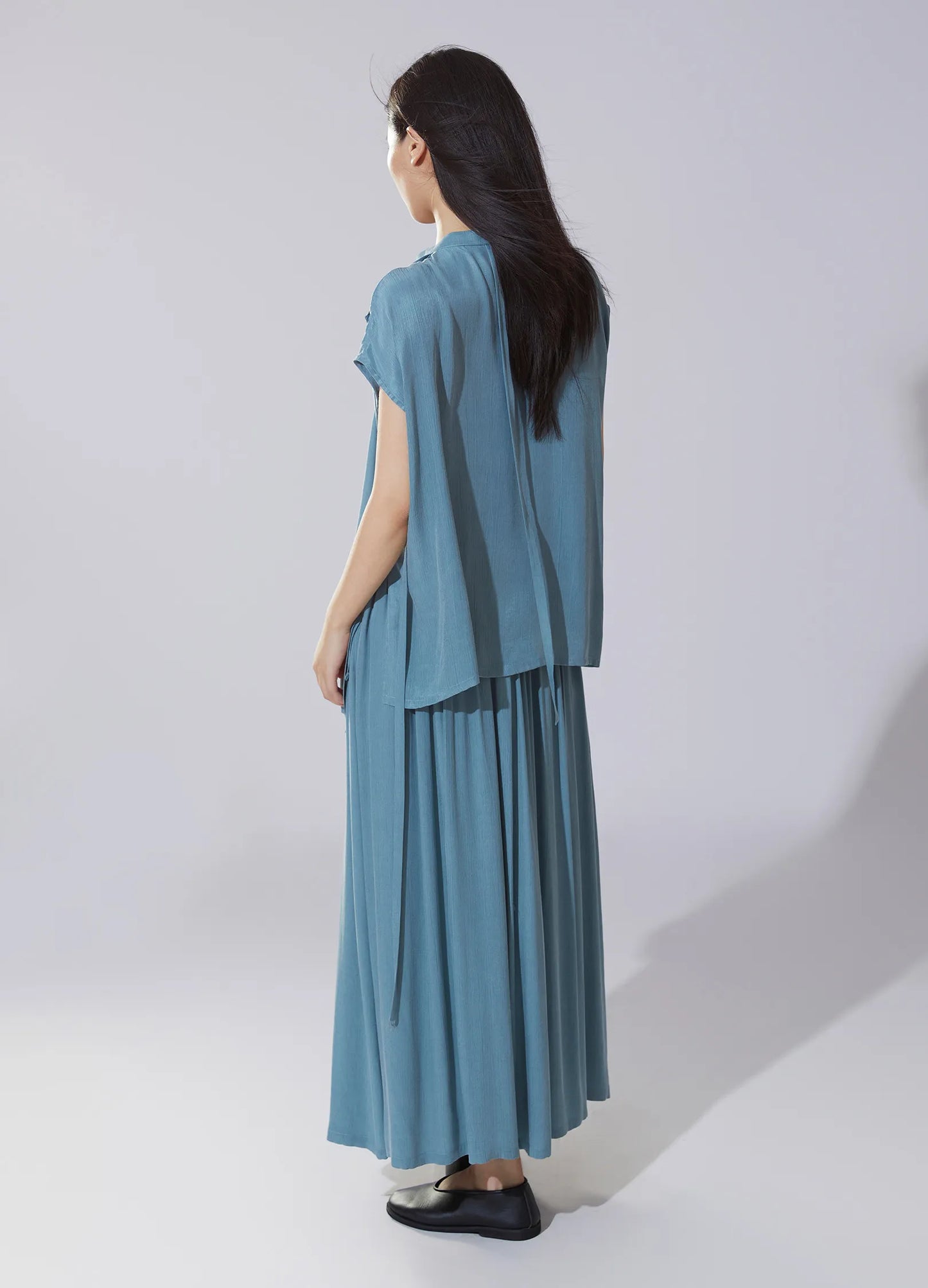 Pleated Wave Shirt