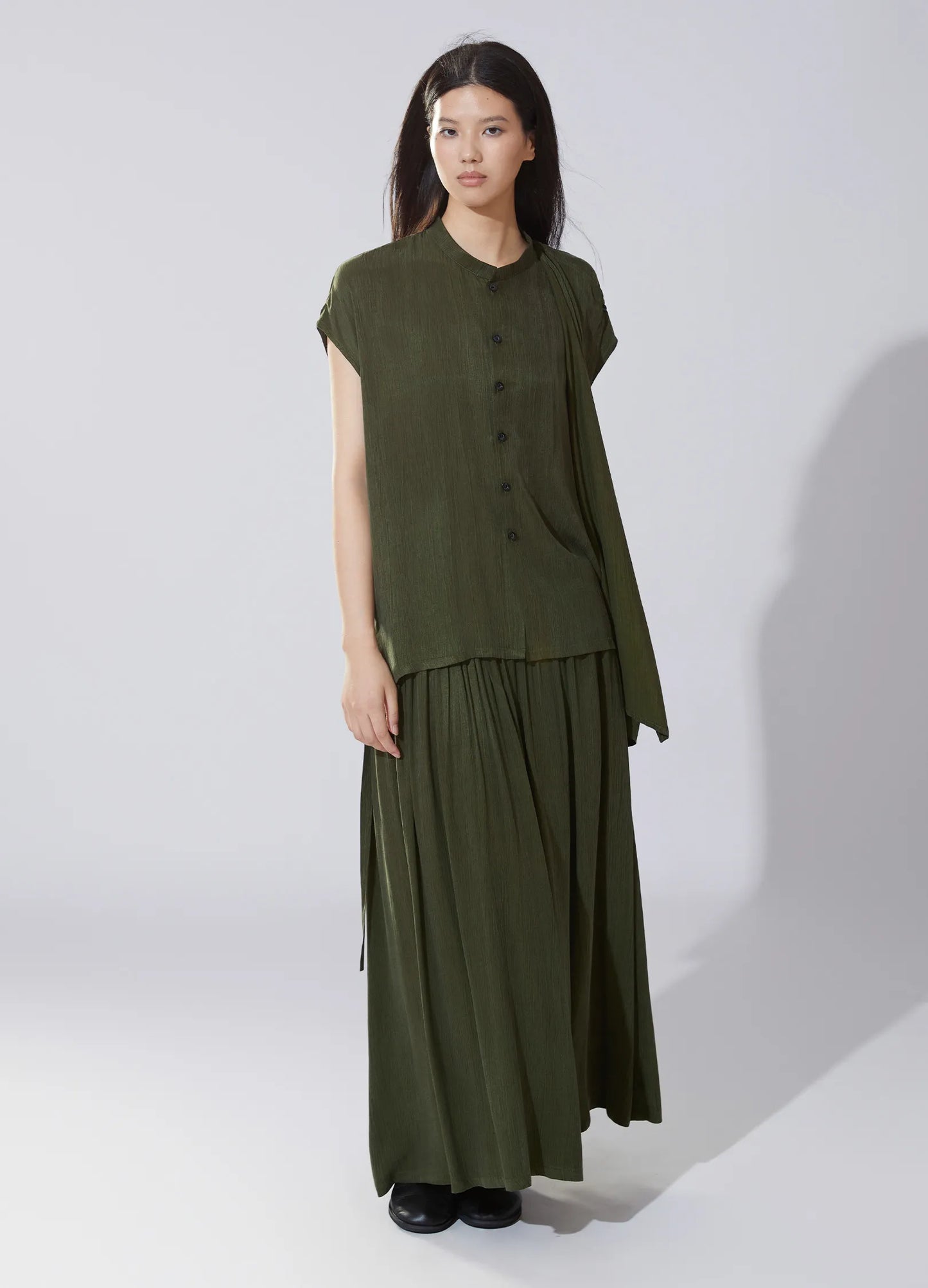 Pleated Wave Shirt