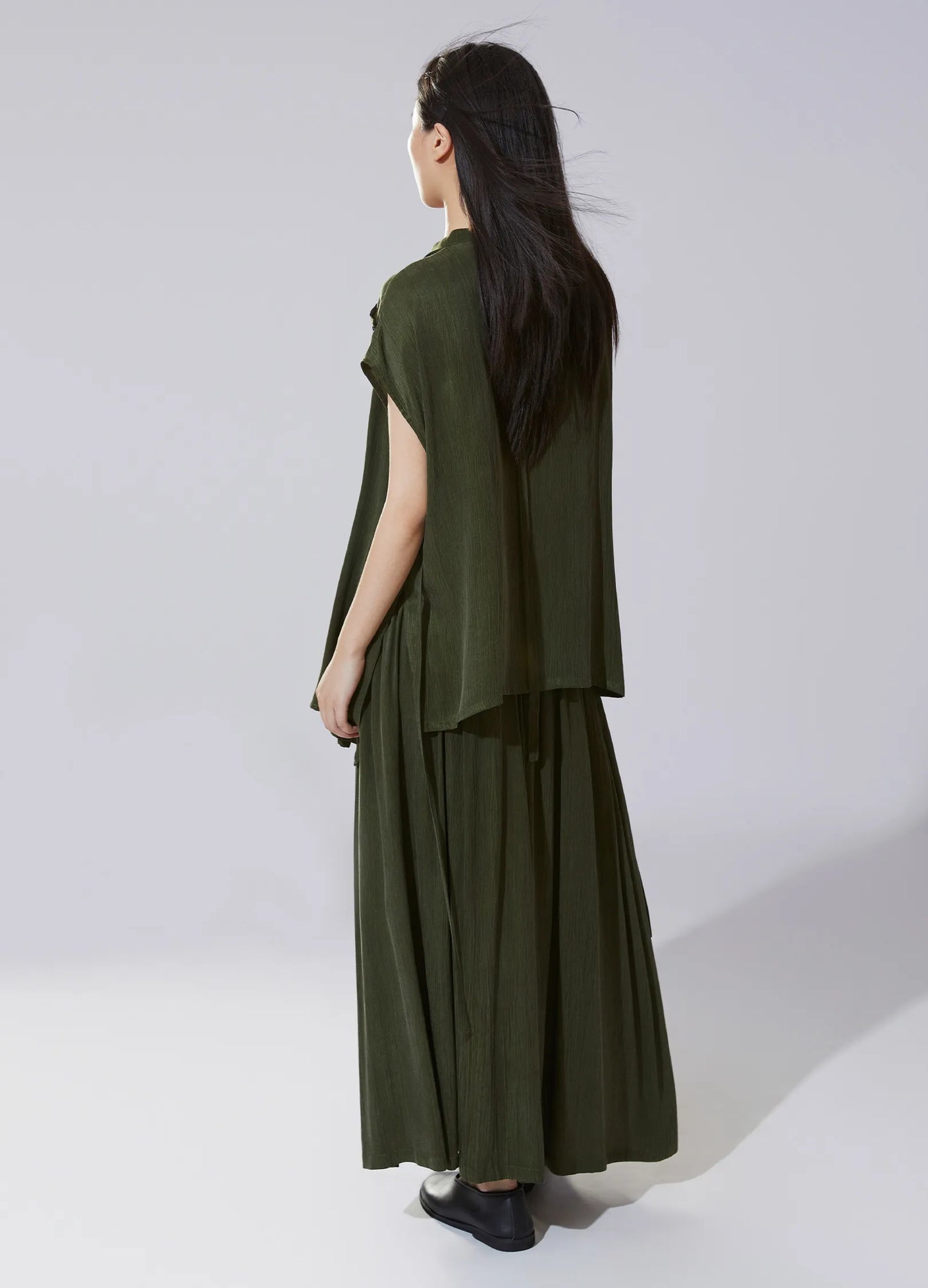 Pleated Wave Shirt