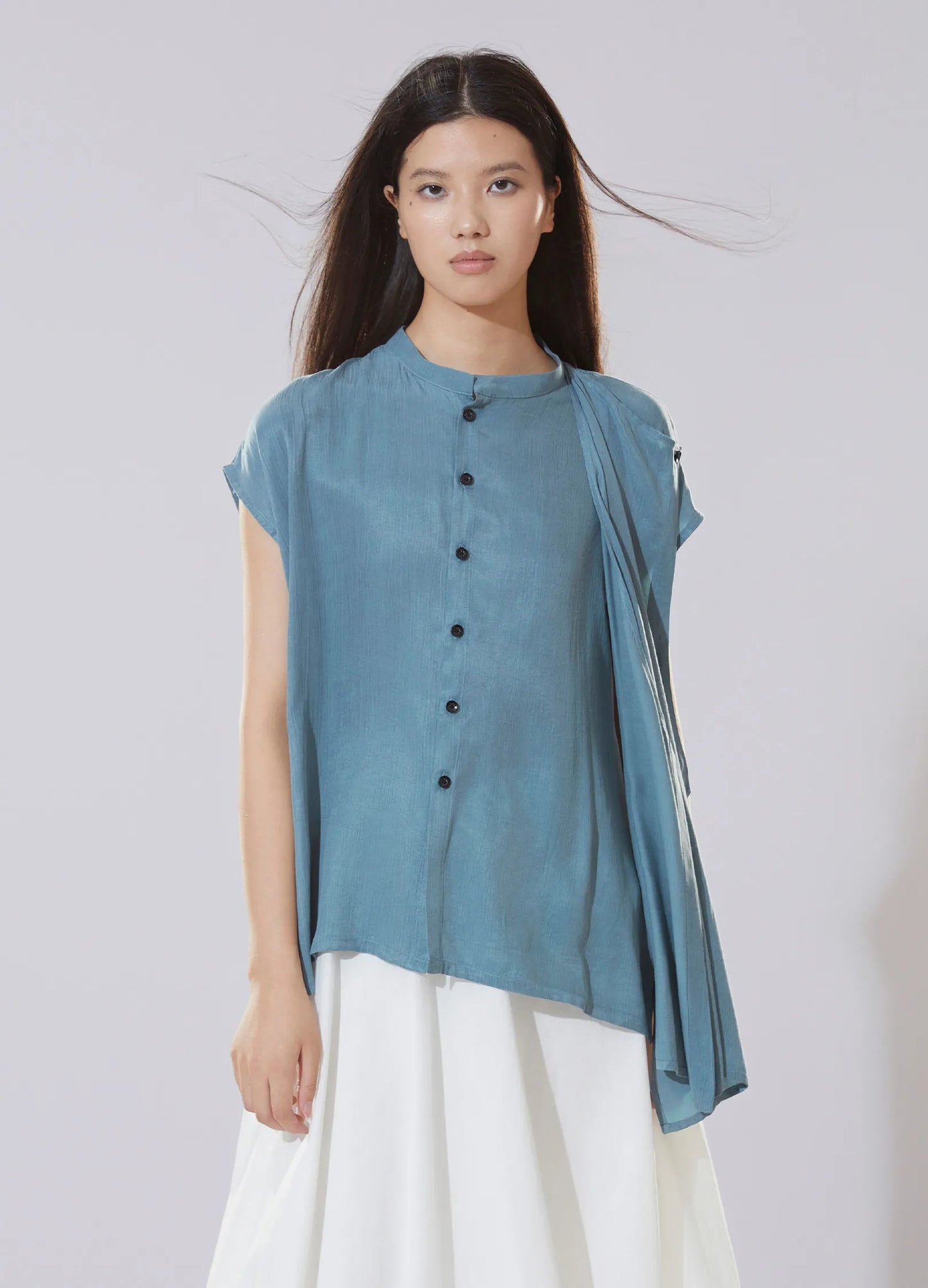 Pleated Wave Shirt