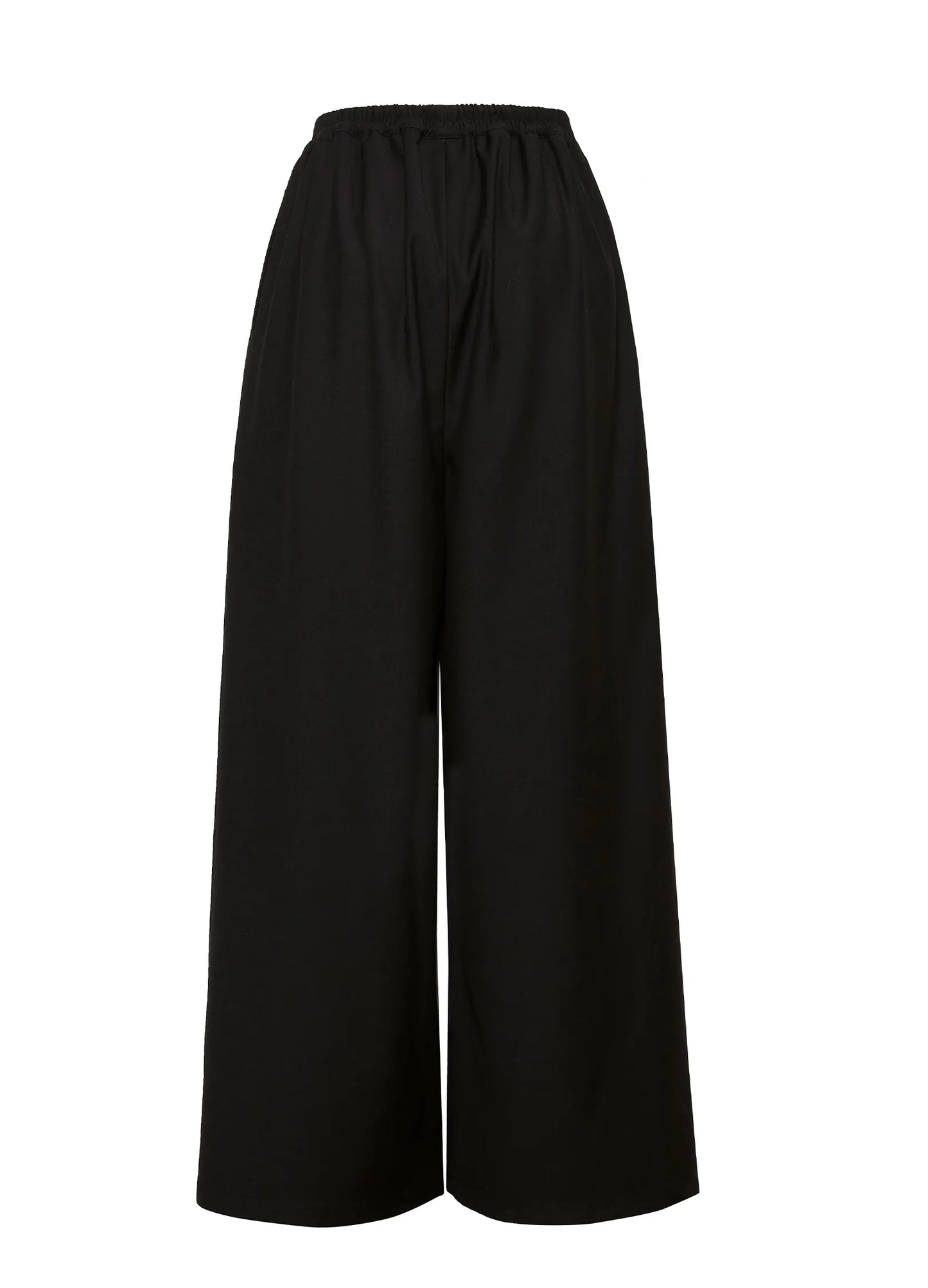 Pleated Wide Leg Trousers