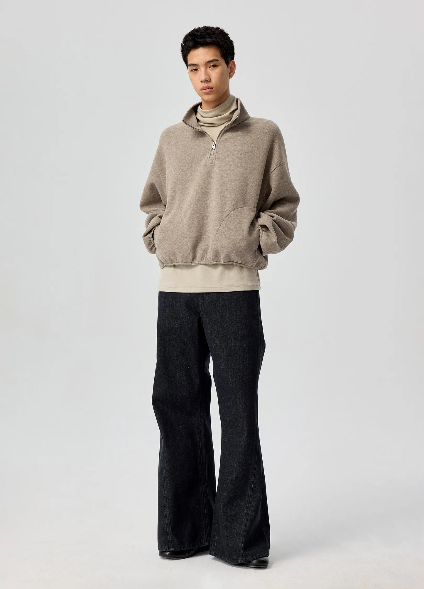 Puff Quarter Zip Hoodie
