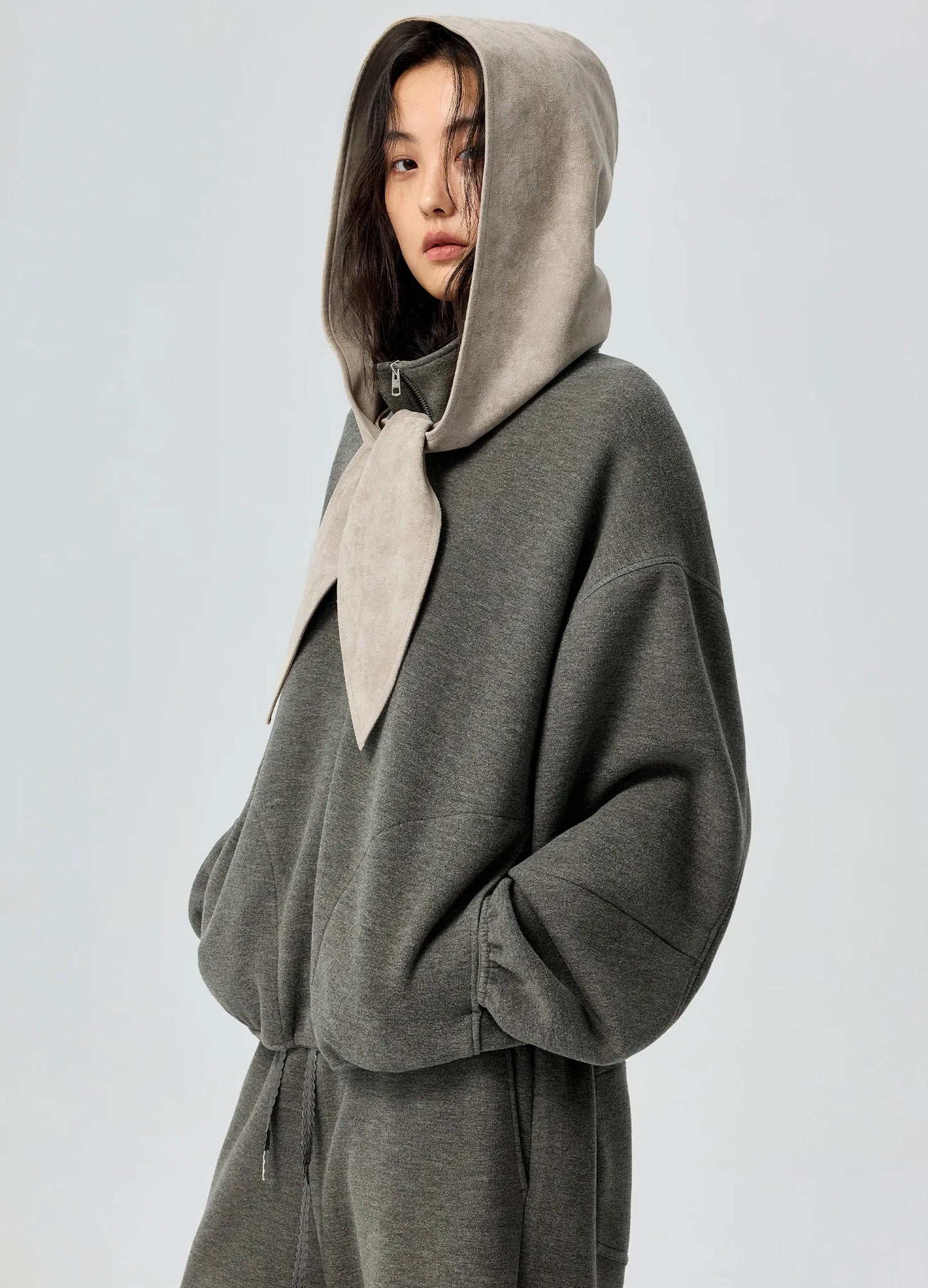 Puff Quarter Zip Hoodie