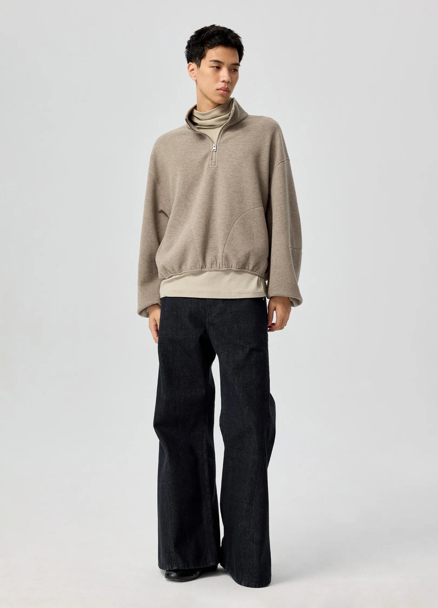 Puff Quarter Zip Hoodie
