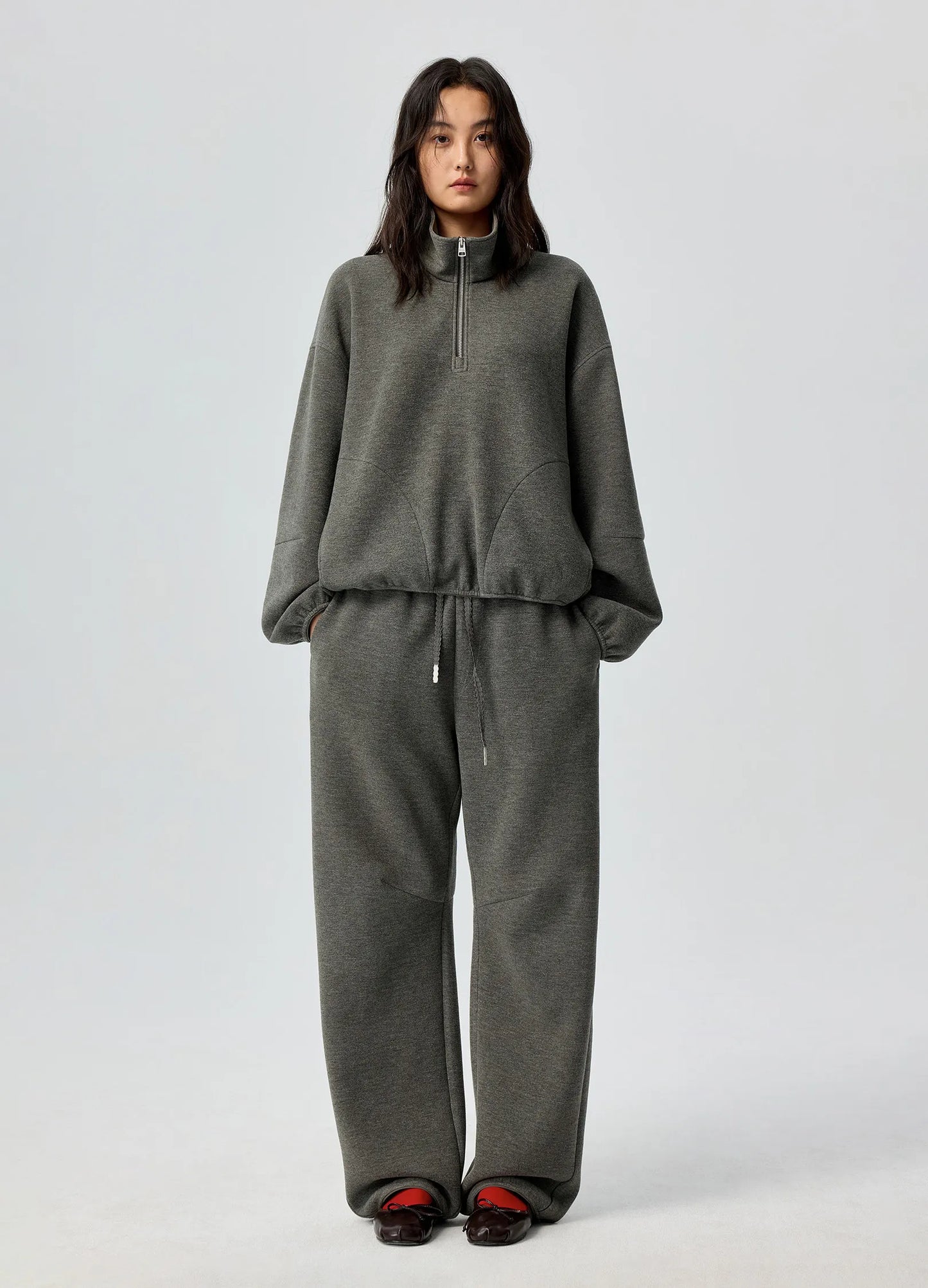 Puff Quarter Zip Hoodie