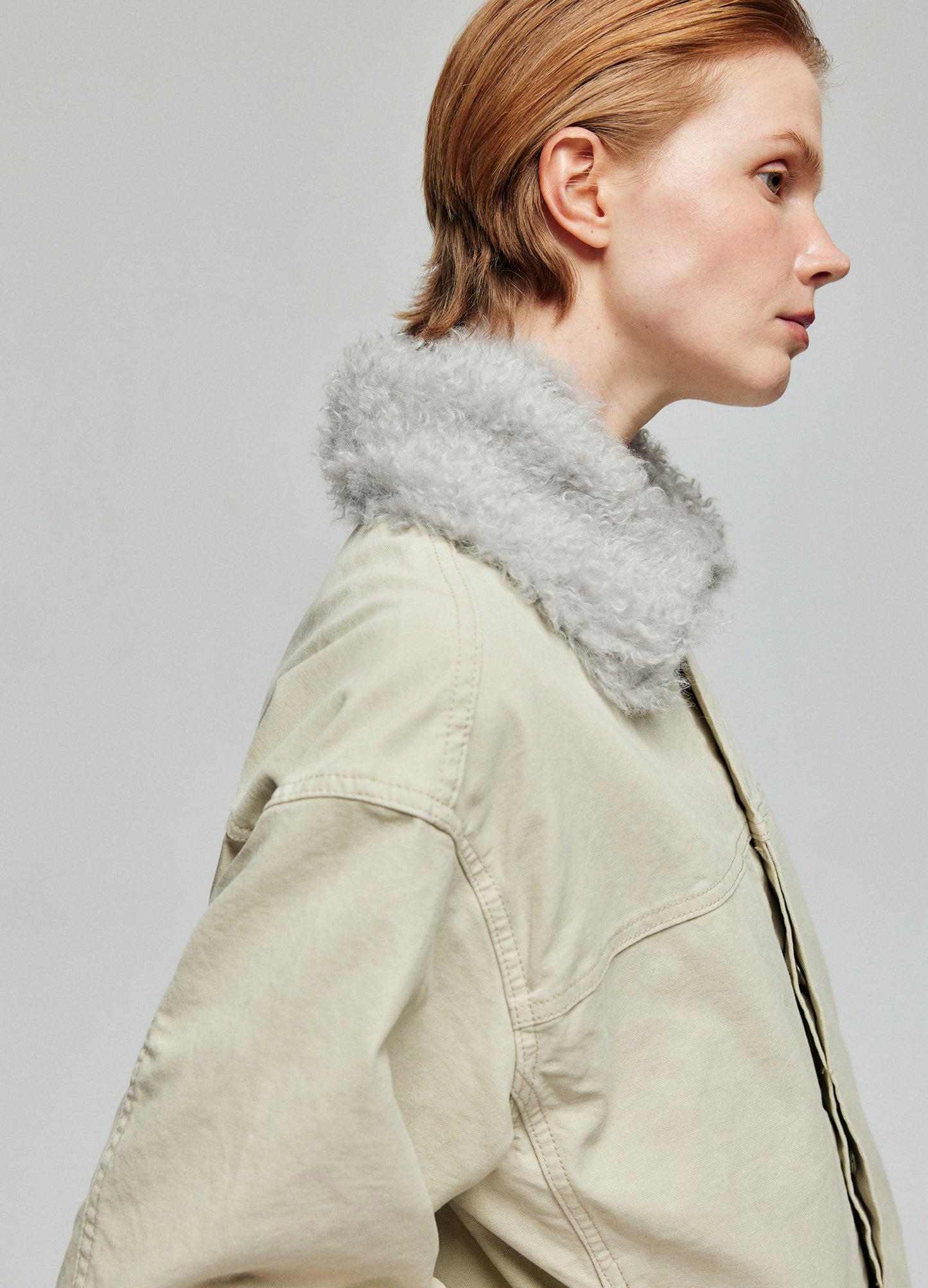 Removable Shearling Work Jacket