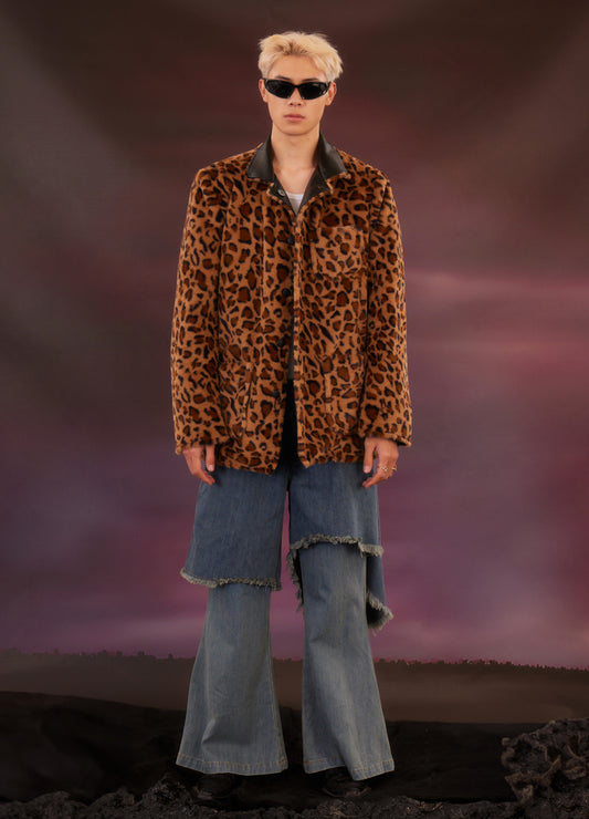 Reversible Leopard Jacket