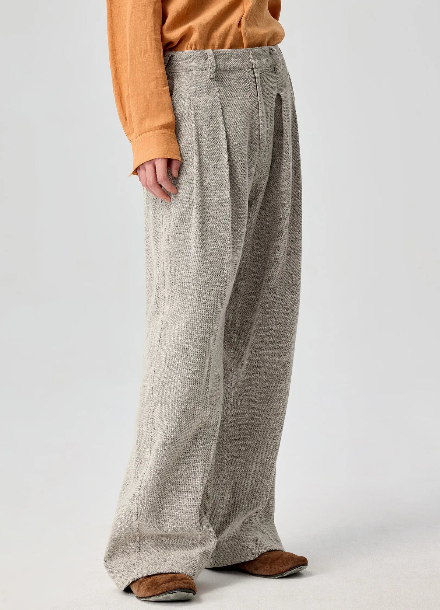 Raw Linen Trousers