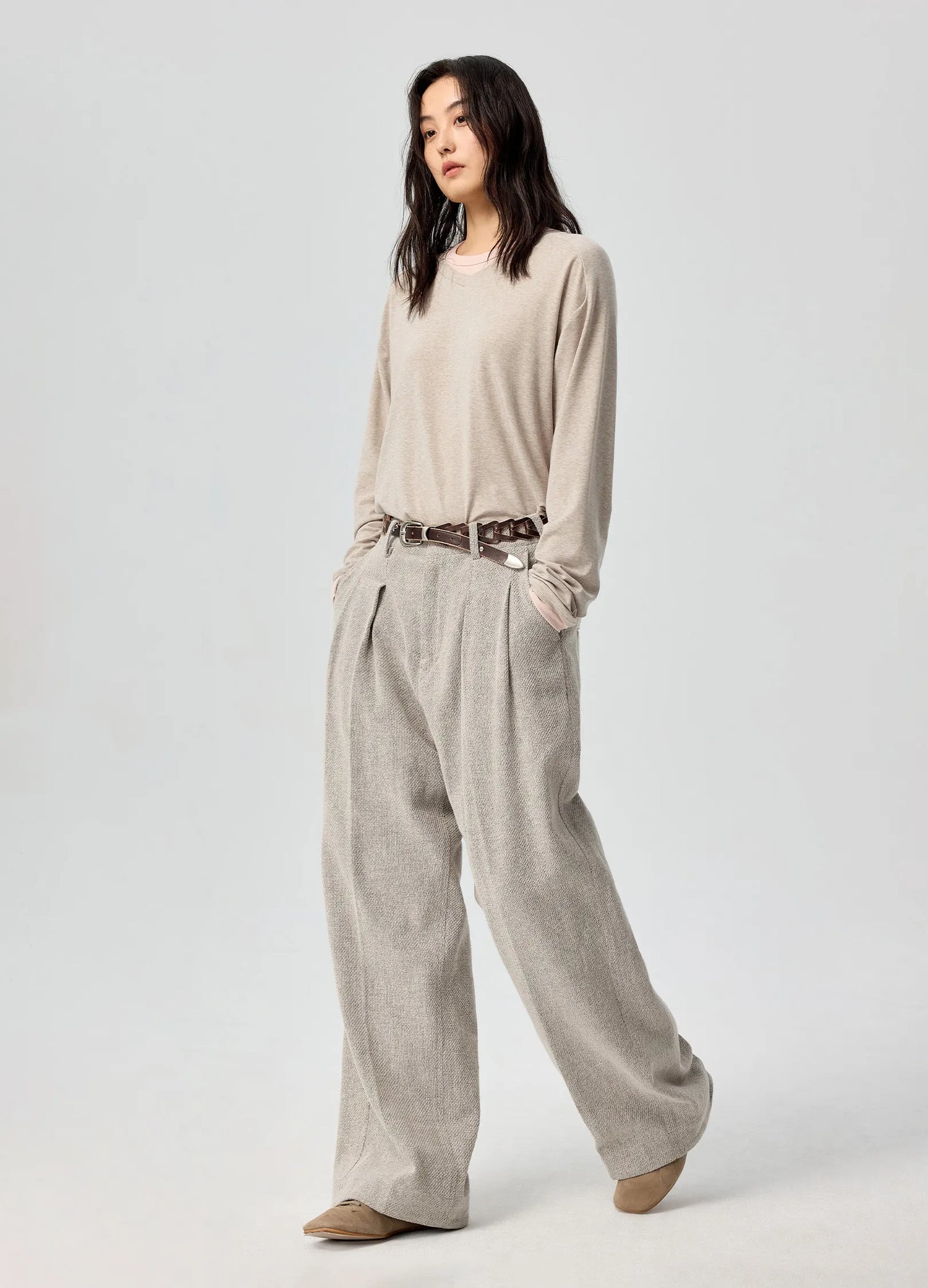 Raw Linen Trousers