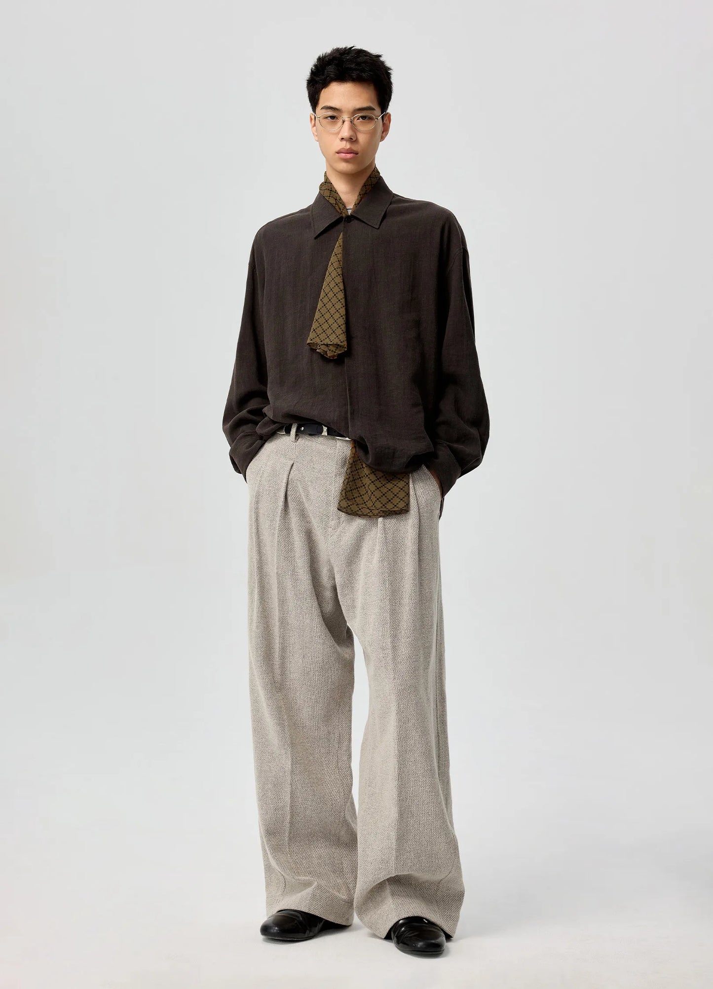 Raw Linen Trousers