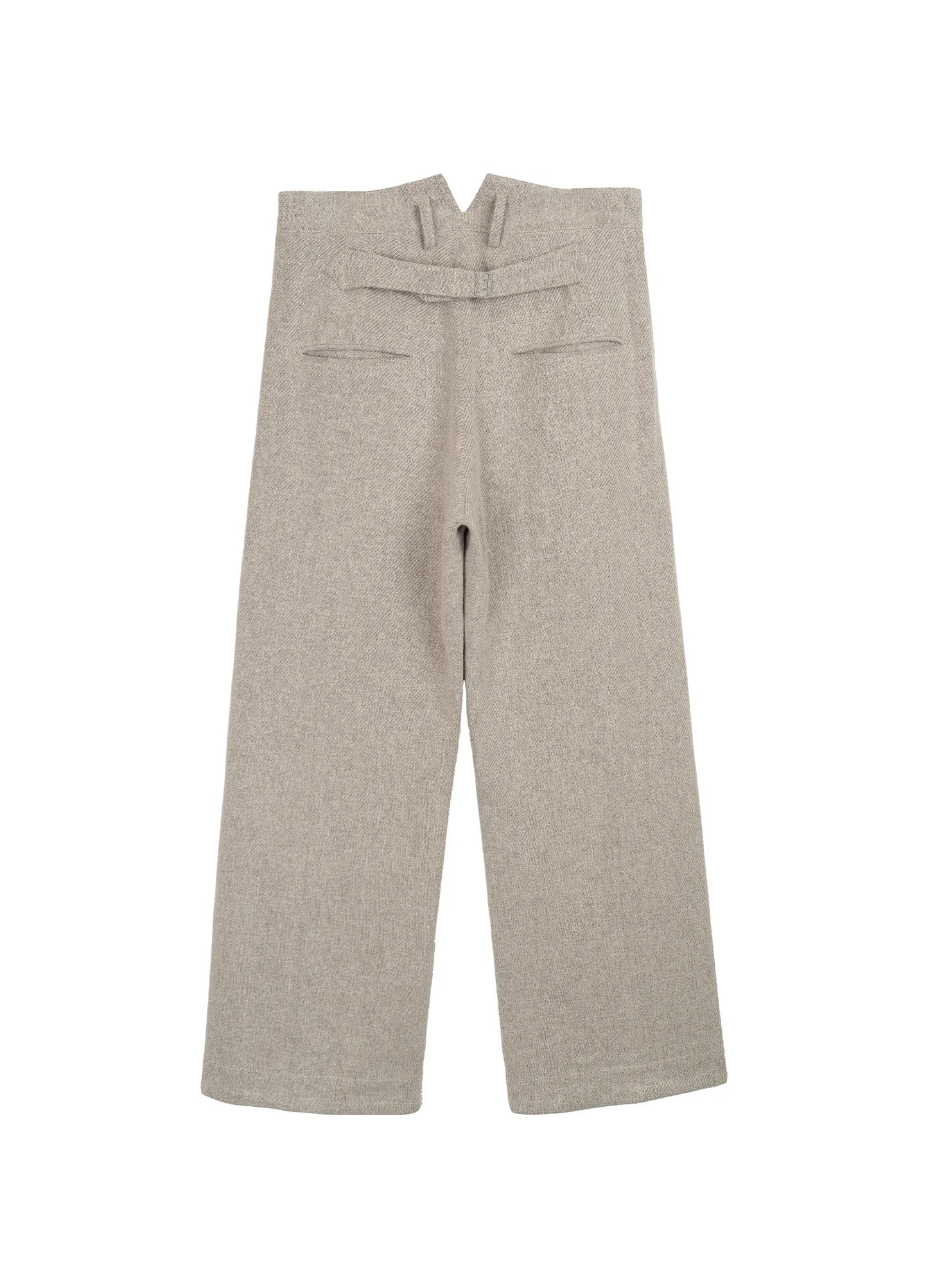 Raw Linen Trousers