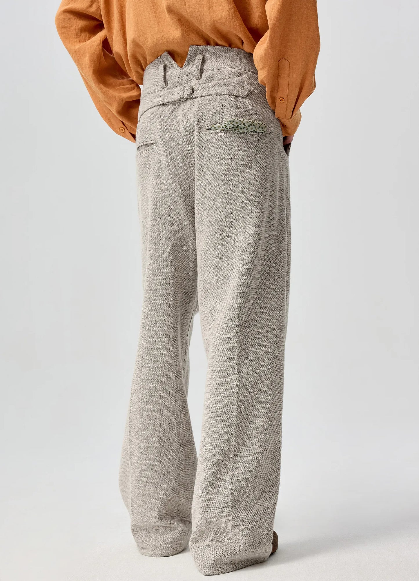 Raw Linen Trousers