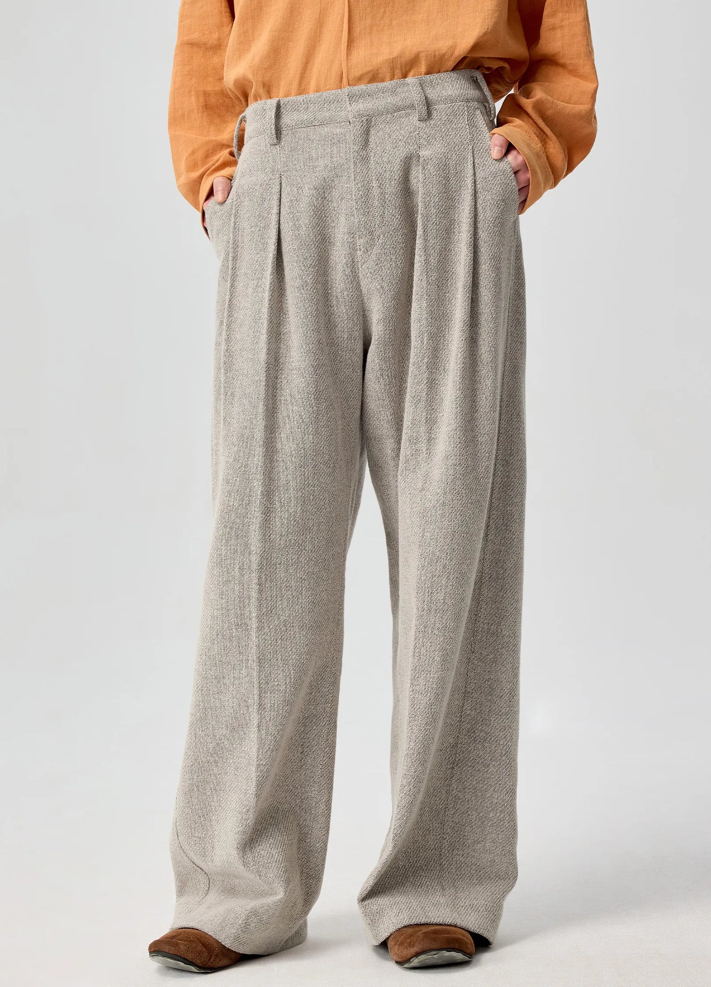 Raw Linen Trousers