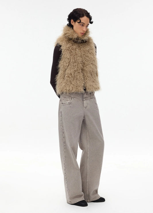 Reversible Faux Fur Vest